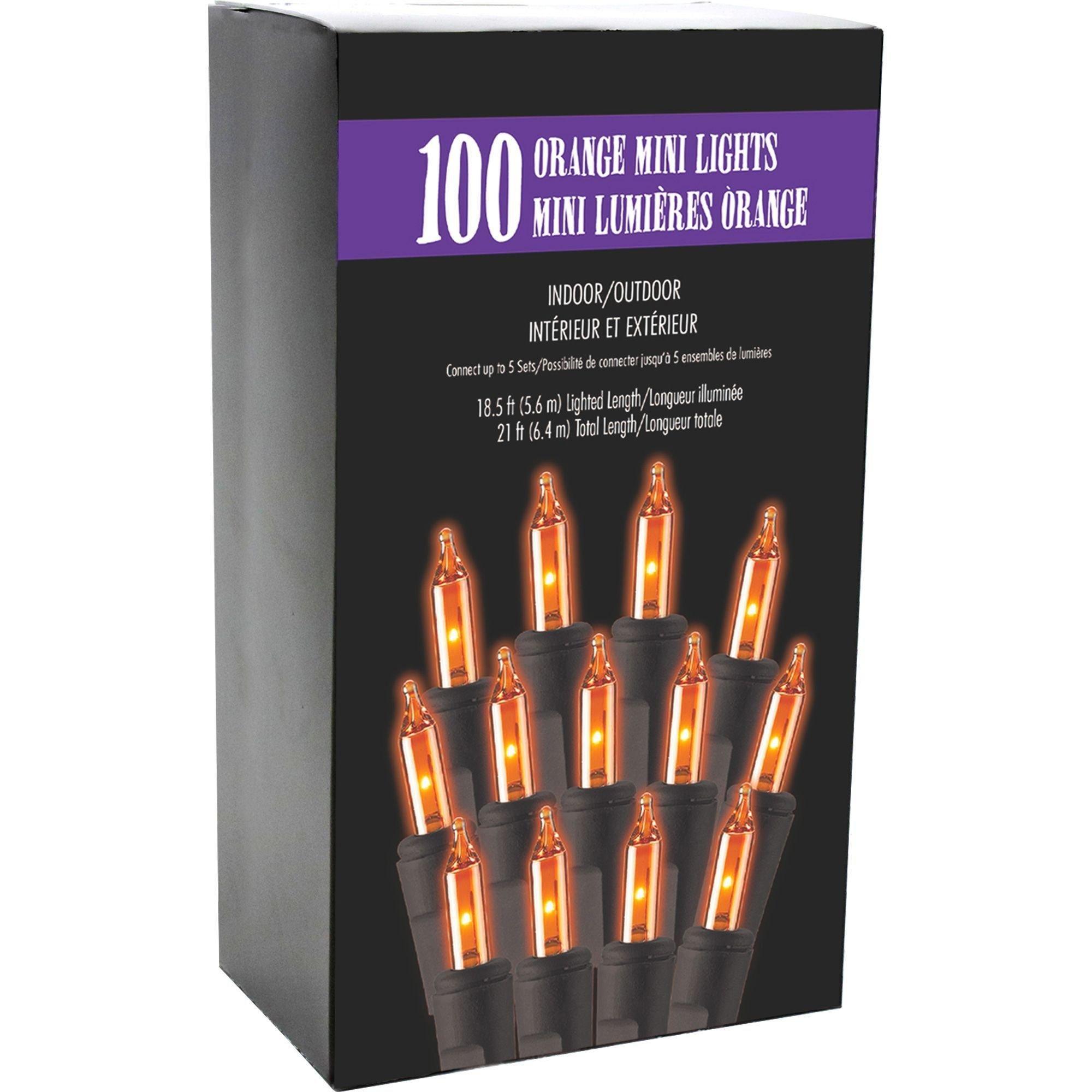 Incandescent Plastic String Lights. 100 Bulbs. 21ft. Assorted Colors - Image 4