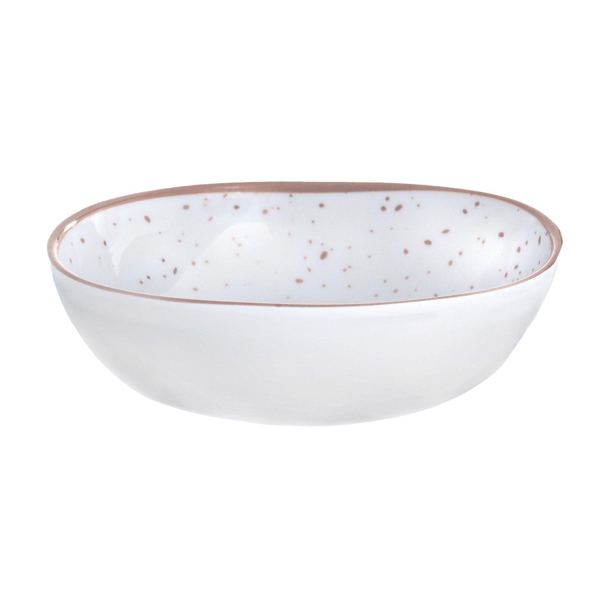 White With Speckles Melamine Bowl. 6.3in. 19.5oz. Assorted Colors - Image 4