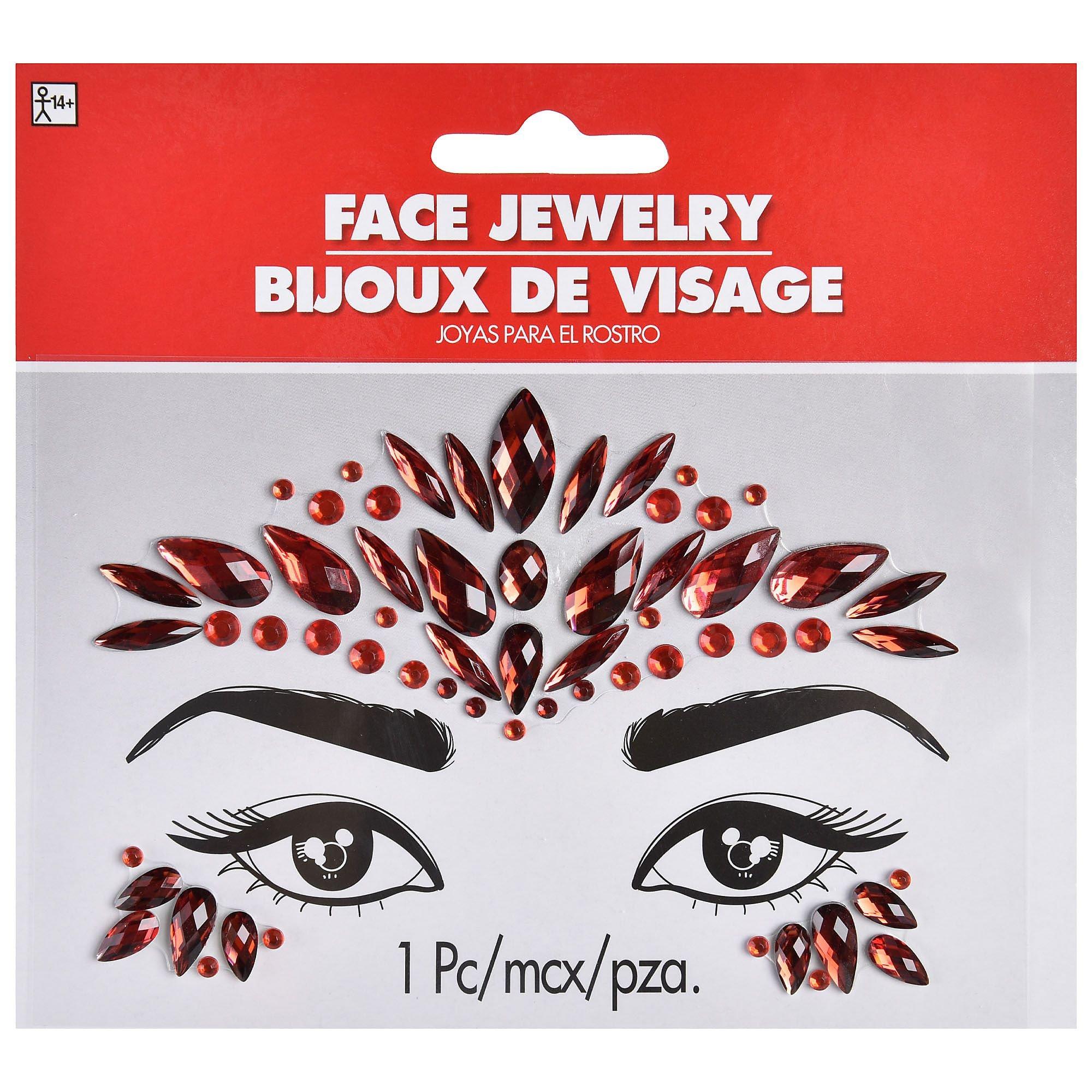Teardrop Face Gems. Assorted Colors - Image 3