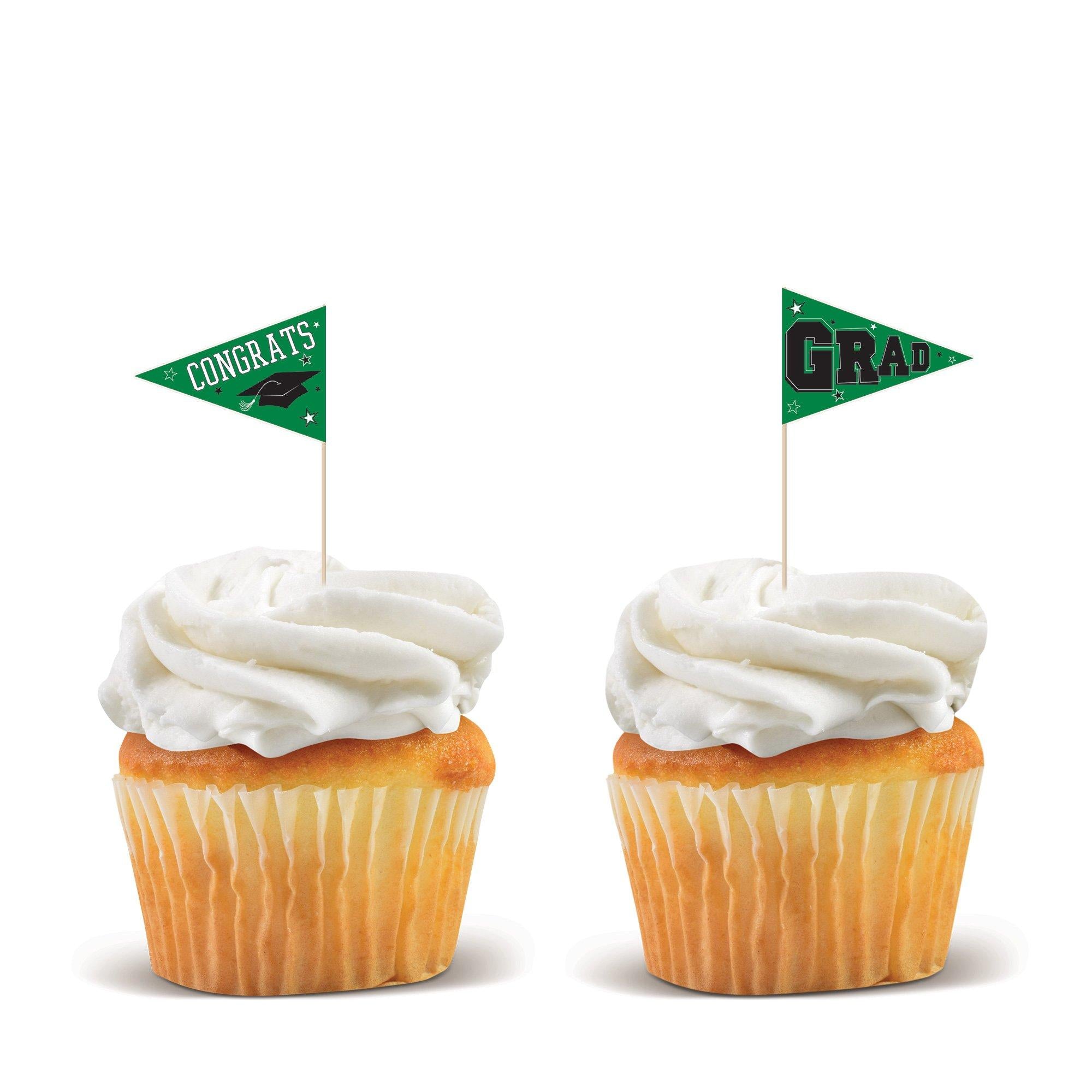 Congrats Grad Party Picks. 3in. 36ct. Assorted Colors - Image 3