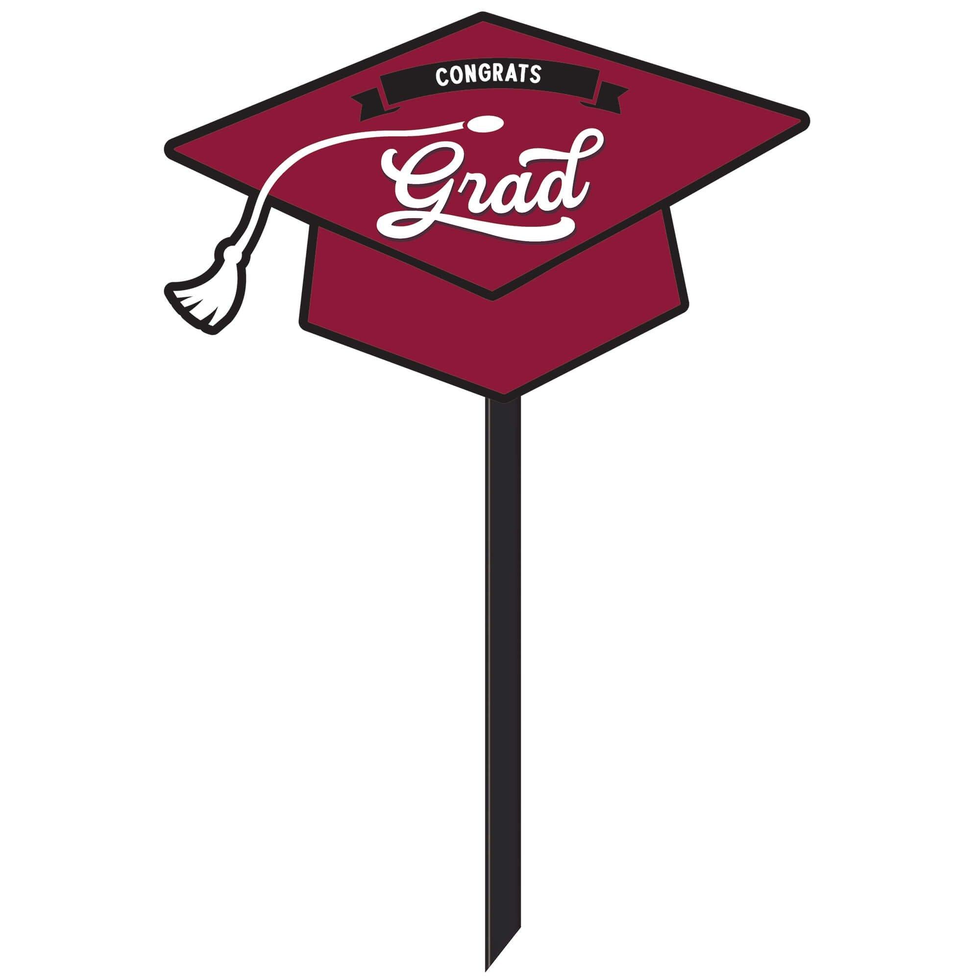 School Spirit Yard Sign. 13.25in x 20in. Assorted Colors - Image 3