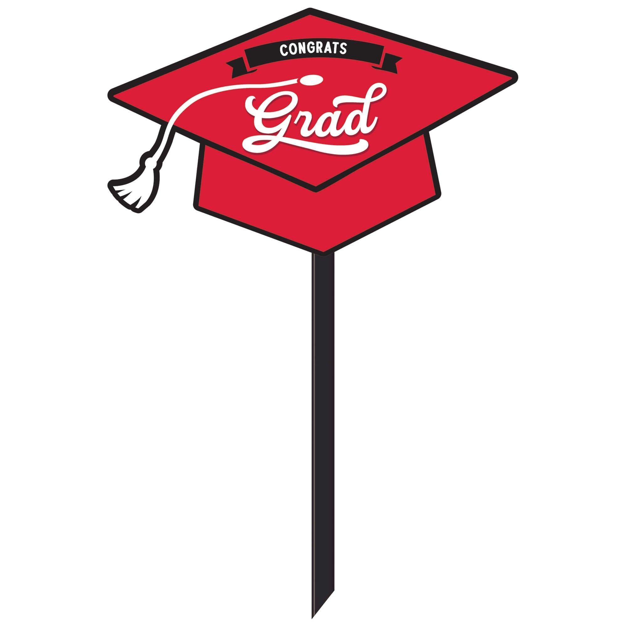School Spirit Yard Sign. 13.25in x 20in. Assorted Colors - Image 2