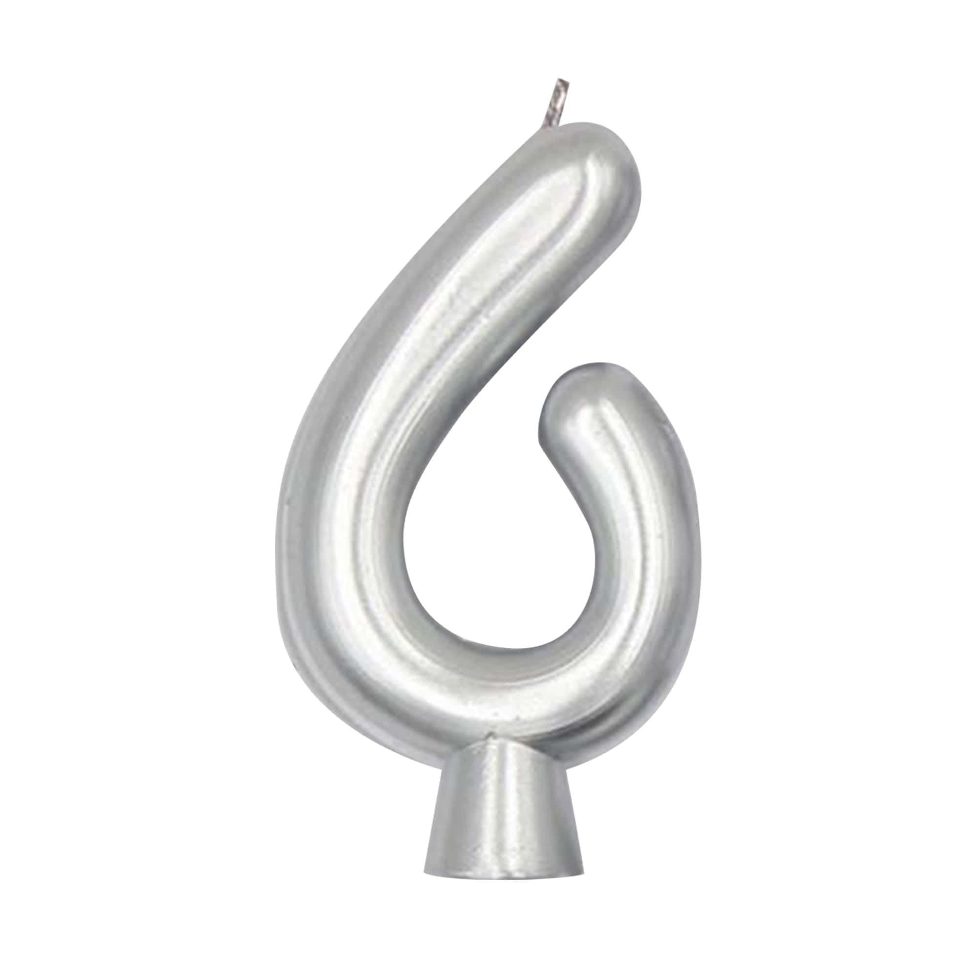 Birthday Number (0-9) Candle Gold Metallic. Assorted Colors - Image 23