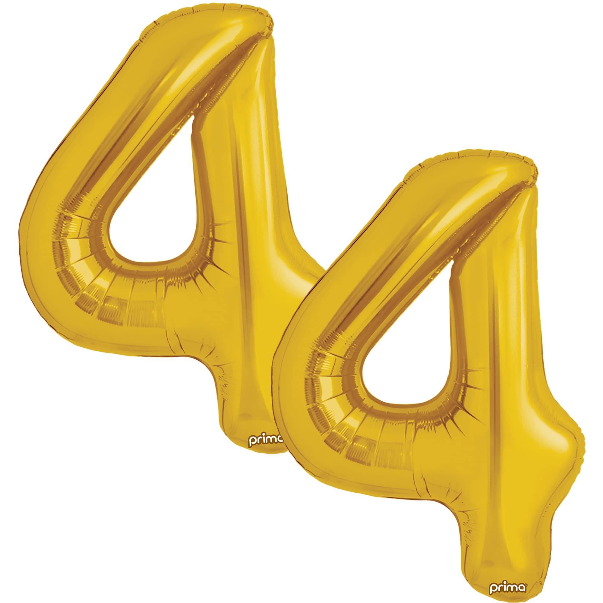16in Air-Filled Number (0-9) Balloons. 2ct. Assorted Colors - Image 6