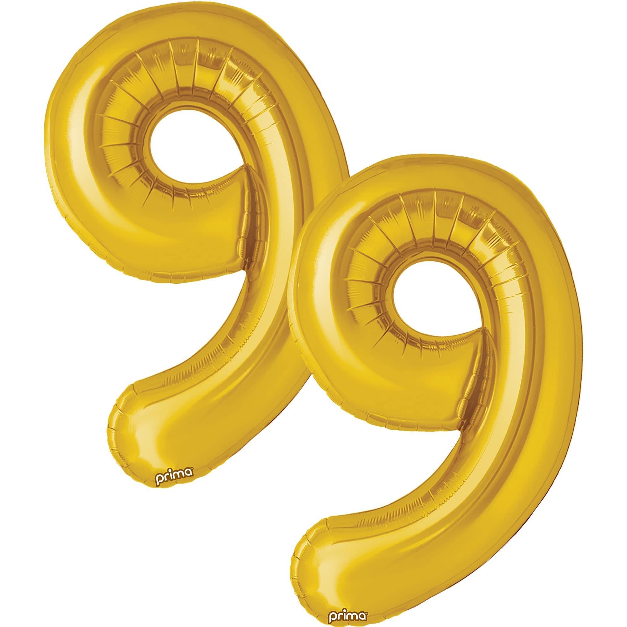 16in Air-Filled Number (0-9) Balloons. 2ct. Assorted Colors - Image 11