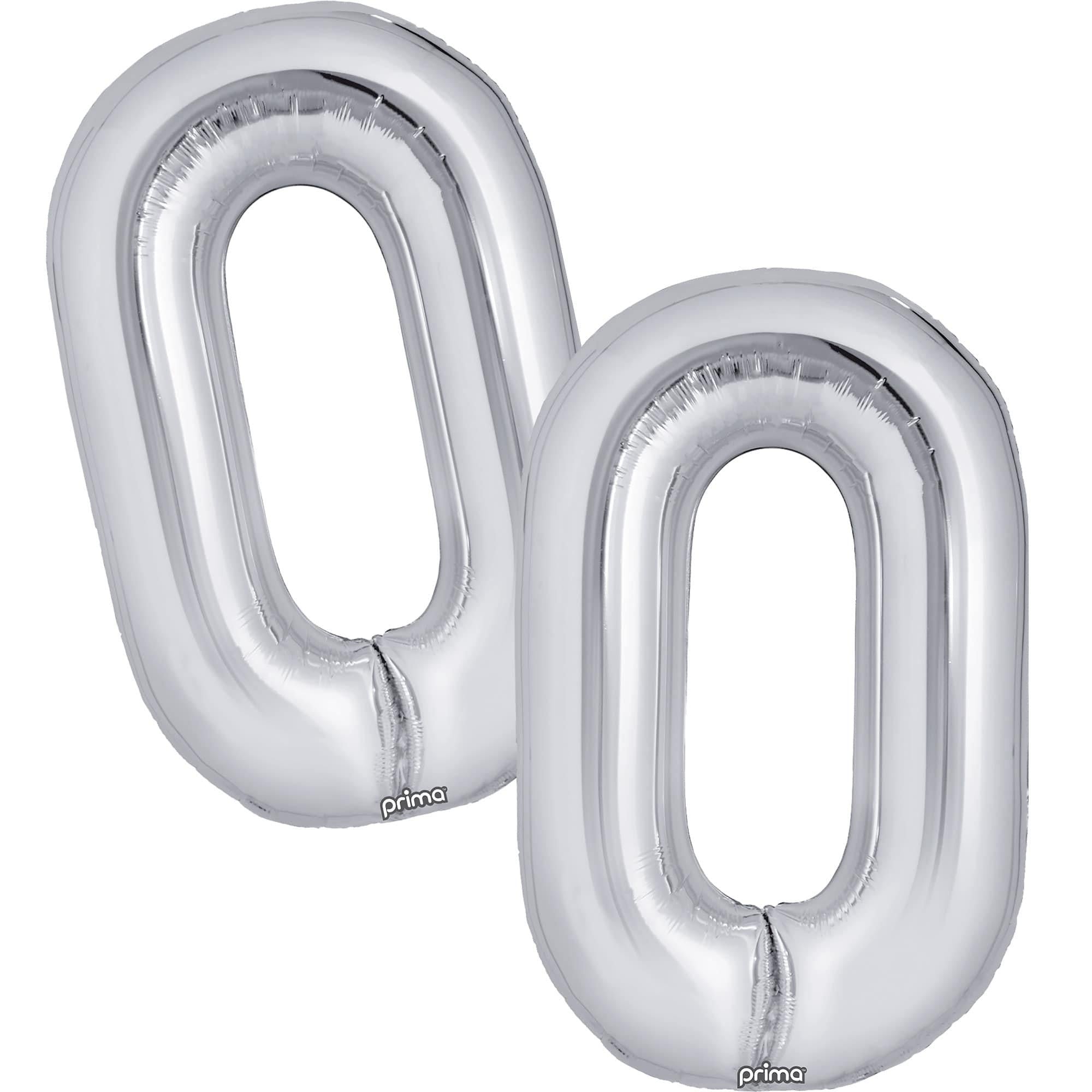 16in Air-Filled Number (0-9) Balloons. 2ct. Assorted Colors - Image 12