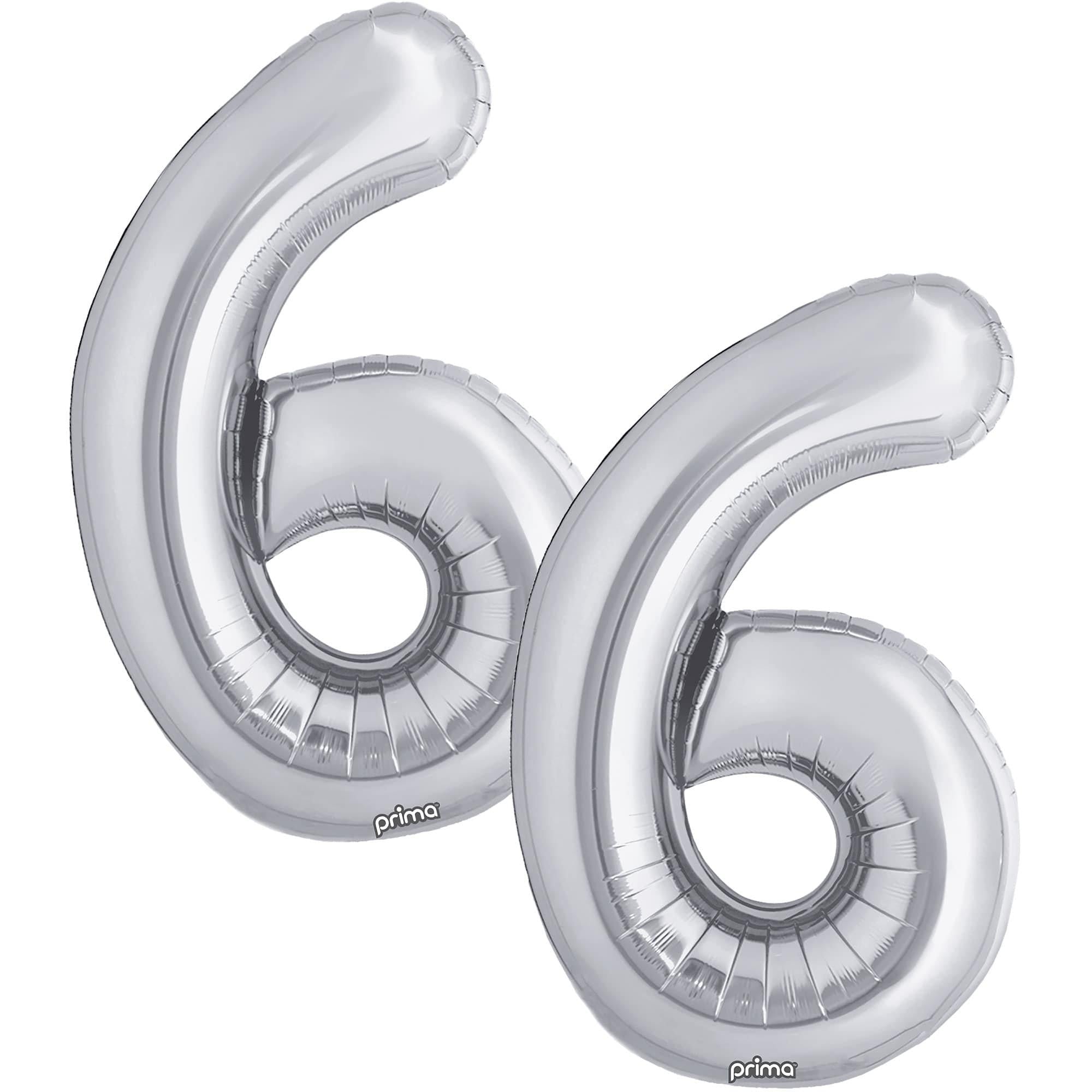 16in Air-Filled Number (0-9) Balloons. 2ct. Assorted Colors - Image 18