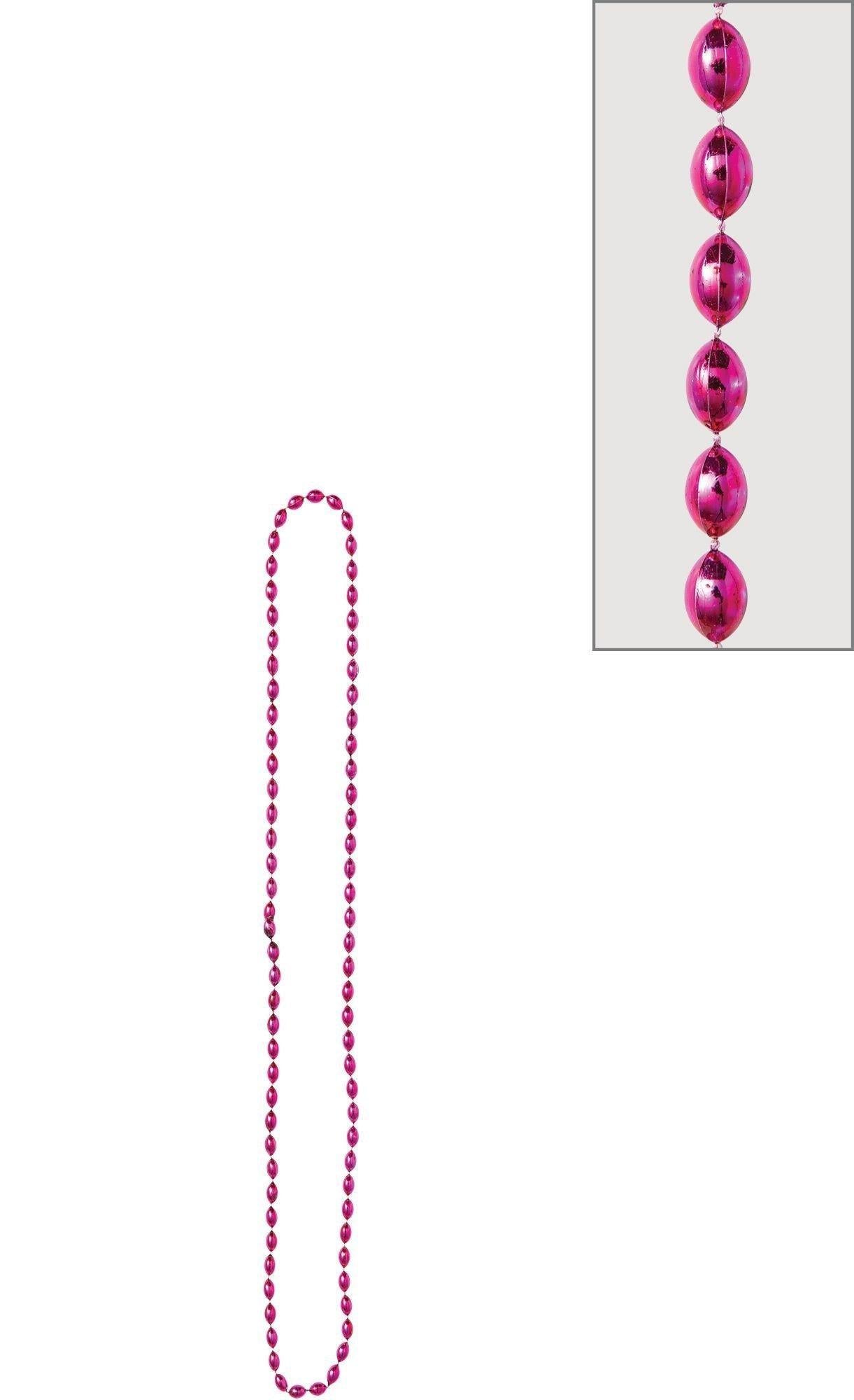 Metallic Bead Necklaces. Assorted Colors. Multiple Counts - Image 16