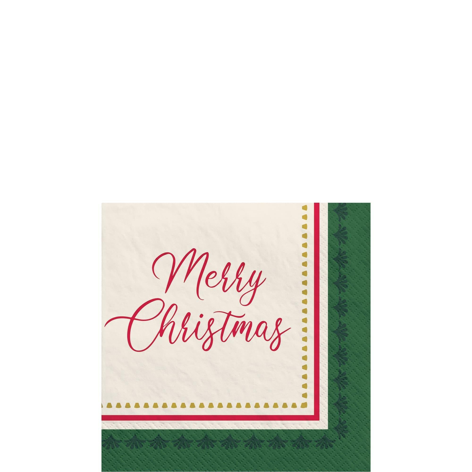 Elegant Evergreen Napkins. 16ct (Beverage. Lunch. or Guest Towel). Assorted Options - Image 2