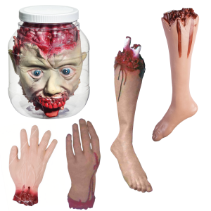 Halloween Severed Body Parts Prop Kit