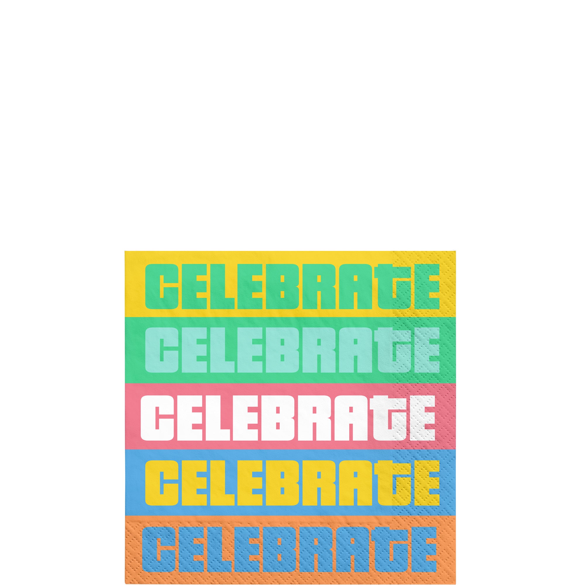 Colorful Collage Napkins. 16ct. Assorted Options - Image 3