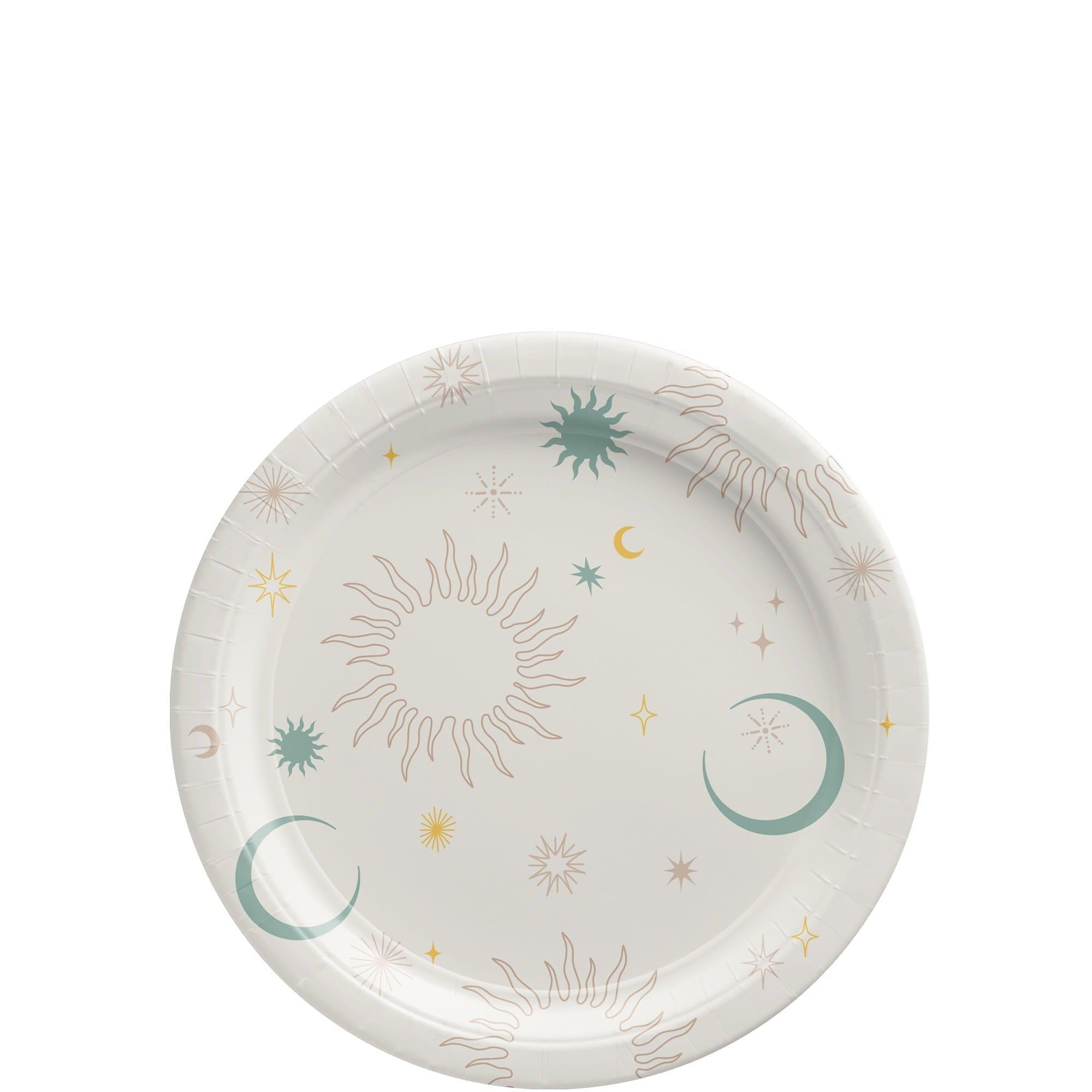 Mystical Astrology Paper Plate. 8ct. Assorted Options - Image 3