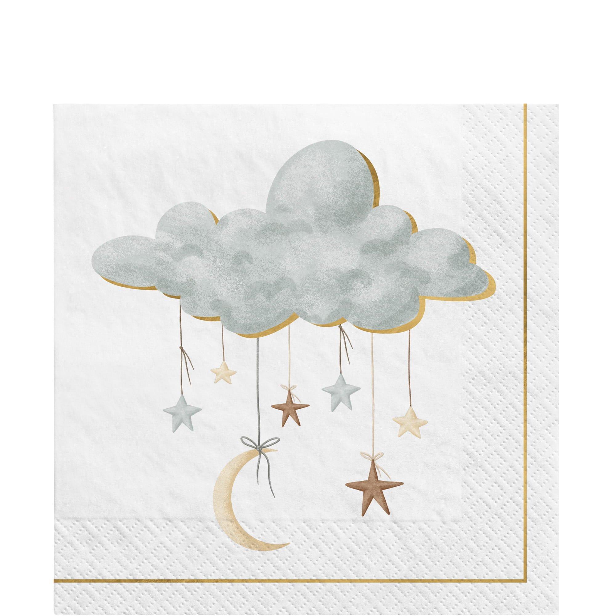 Over the Moon Paper Napkins. 16ct. Assorted Options - Image 3