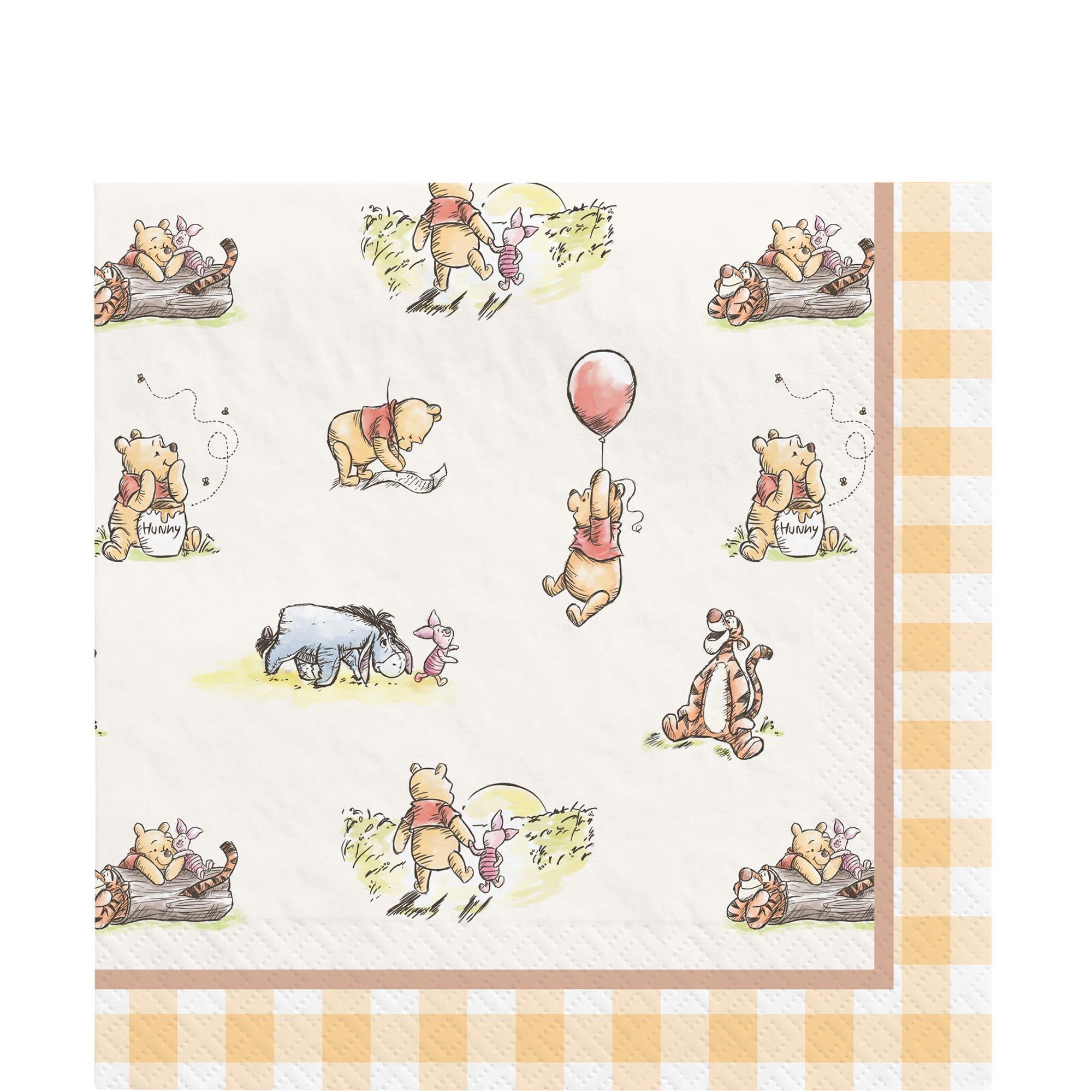 Winnie the Pooh Lunch Napkins. 16ct - Image 2