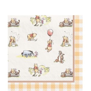 Winnie the Pooh Lunch Napkins. 16ct
