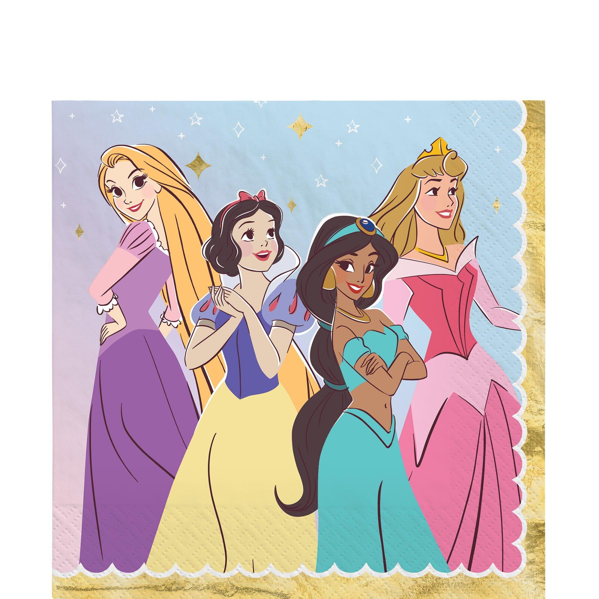 Disney Princess Once Upon A Time Napkins. 16ct. Assorted Options - Image 2