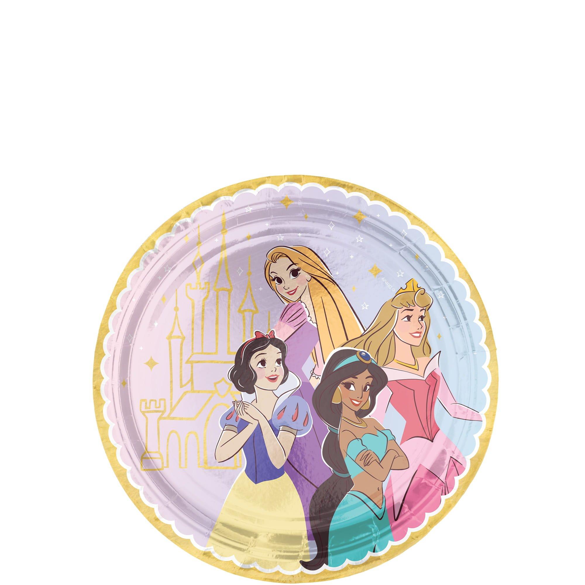 Disney Princess Once Upon A Time Paper Plates. 8ct. Assorted Options - Image 3