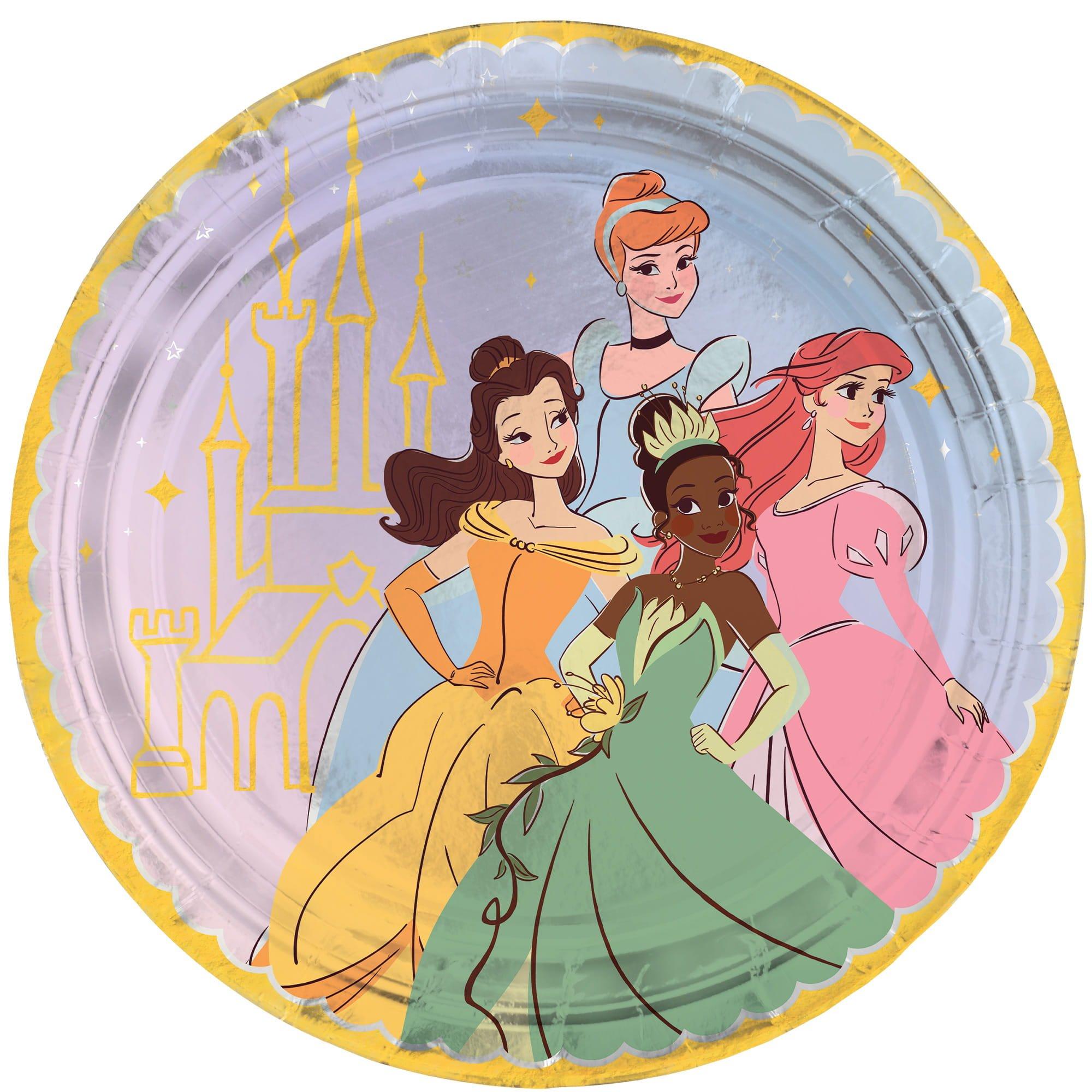 Disney Princess Once Upon A Time Paper Plates. 8ct. Assorted Options - Image 4