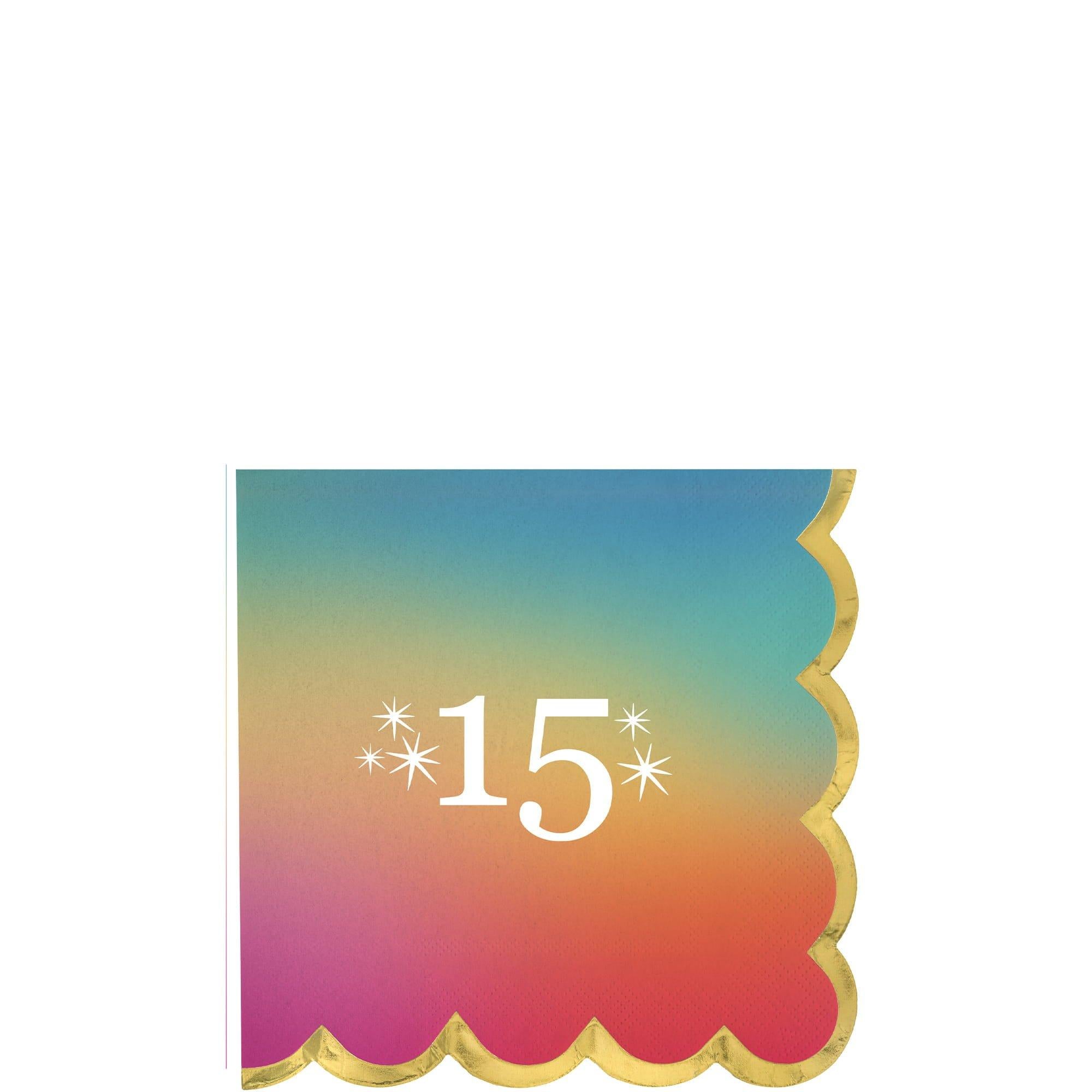 Digital Dream Beverage Napkins. 16ct. Ages - Image 3