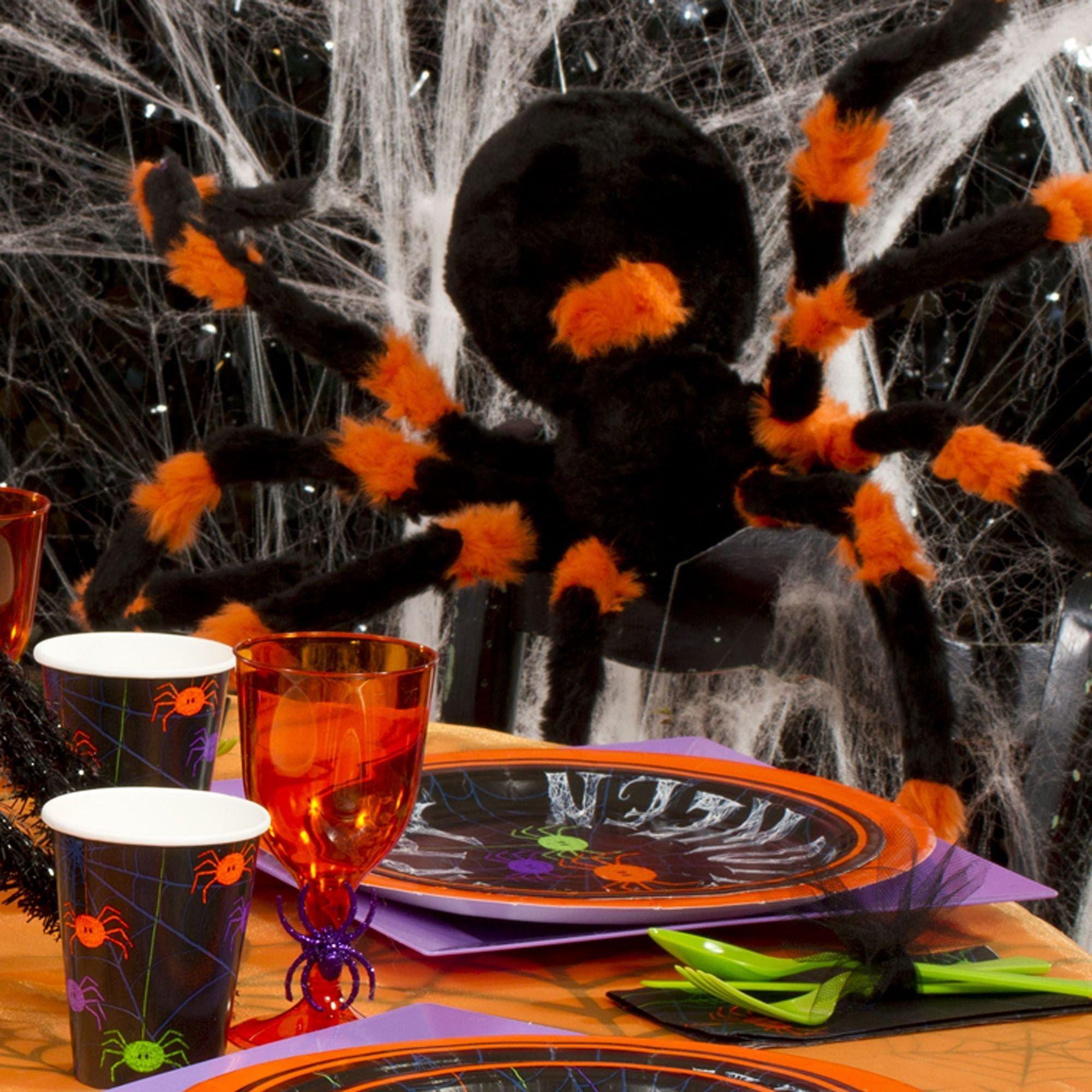 White Stretch Spider Web. Multiple Coverage - Image 5