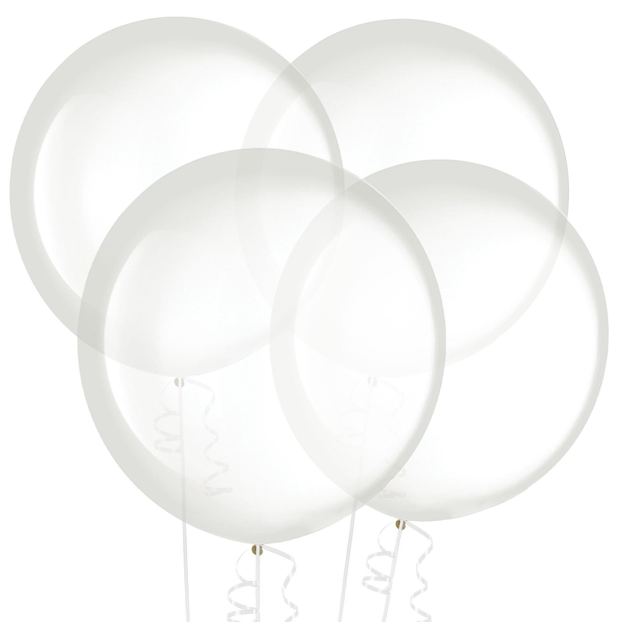 Clear Latex Balloons. Assorted Options - Image 2