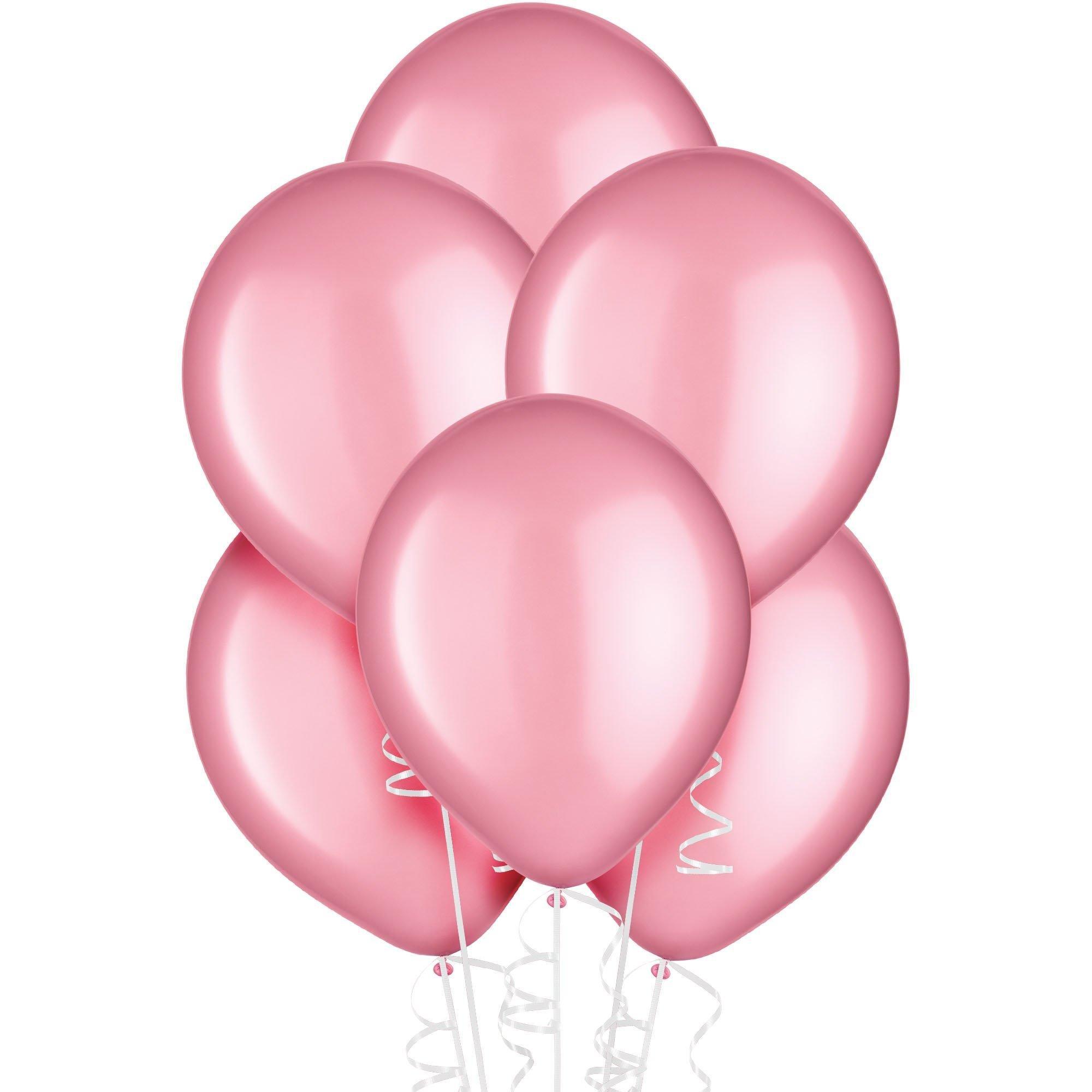 Pink Pearl Latex Balloons. Assorted Options - Image 3