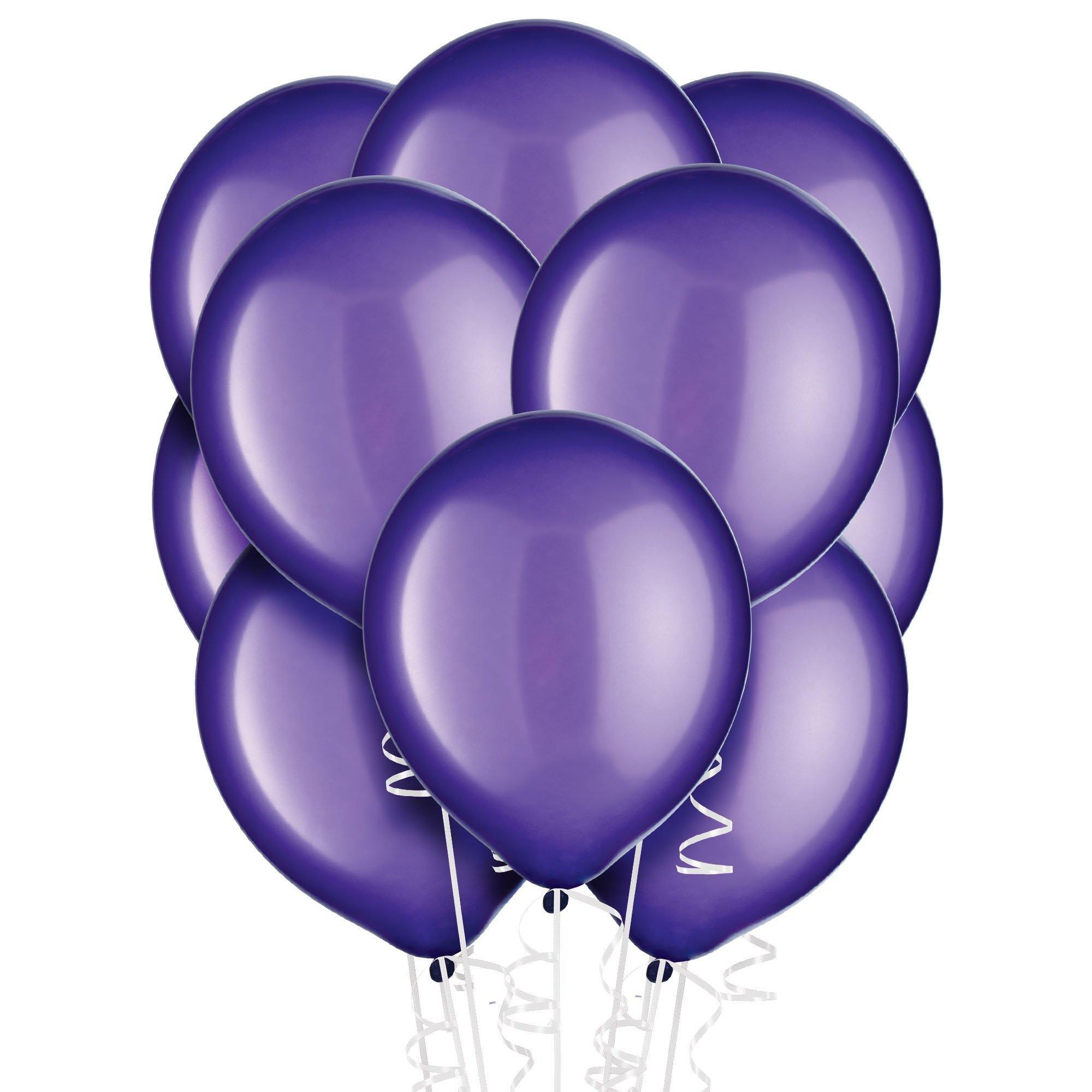 Purple Pearl Latex Balloons. Assorted Options - Image 3