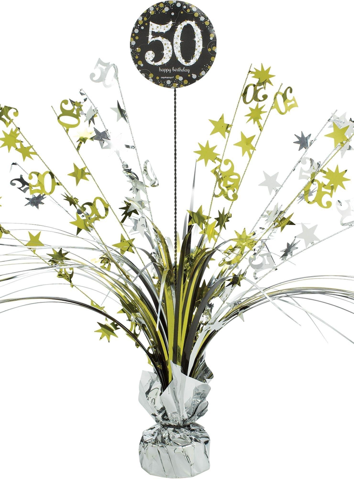 Sparkling Celebration 50th Birthday Party Supplies Kit - Image 5