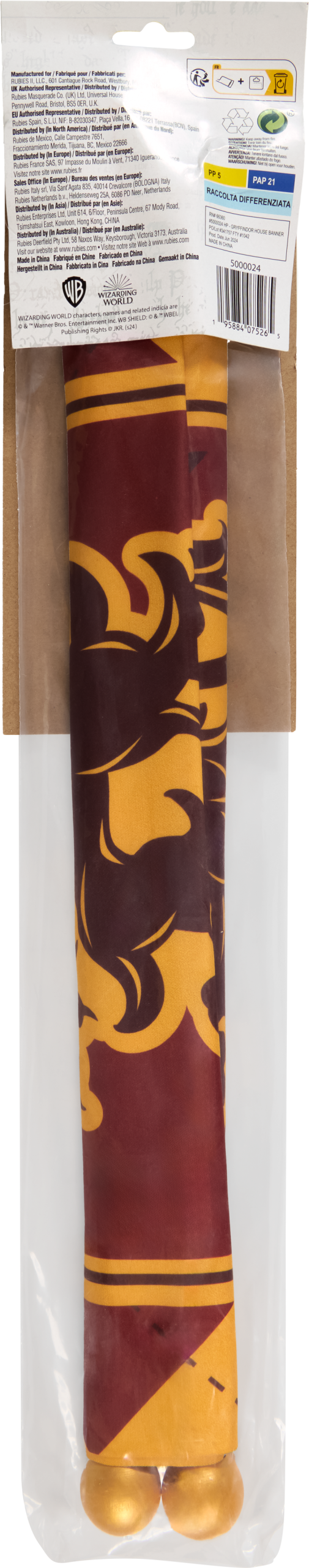 33-inch Harry Potter Gryffindor House Banner - Image 6
