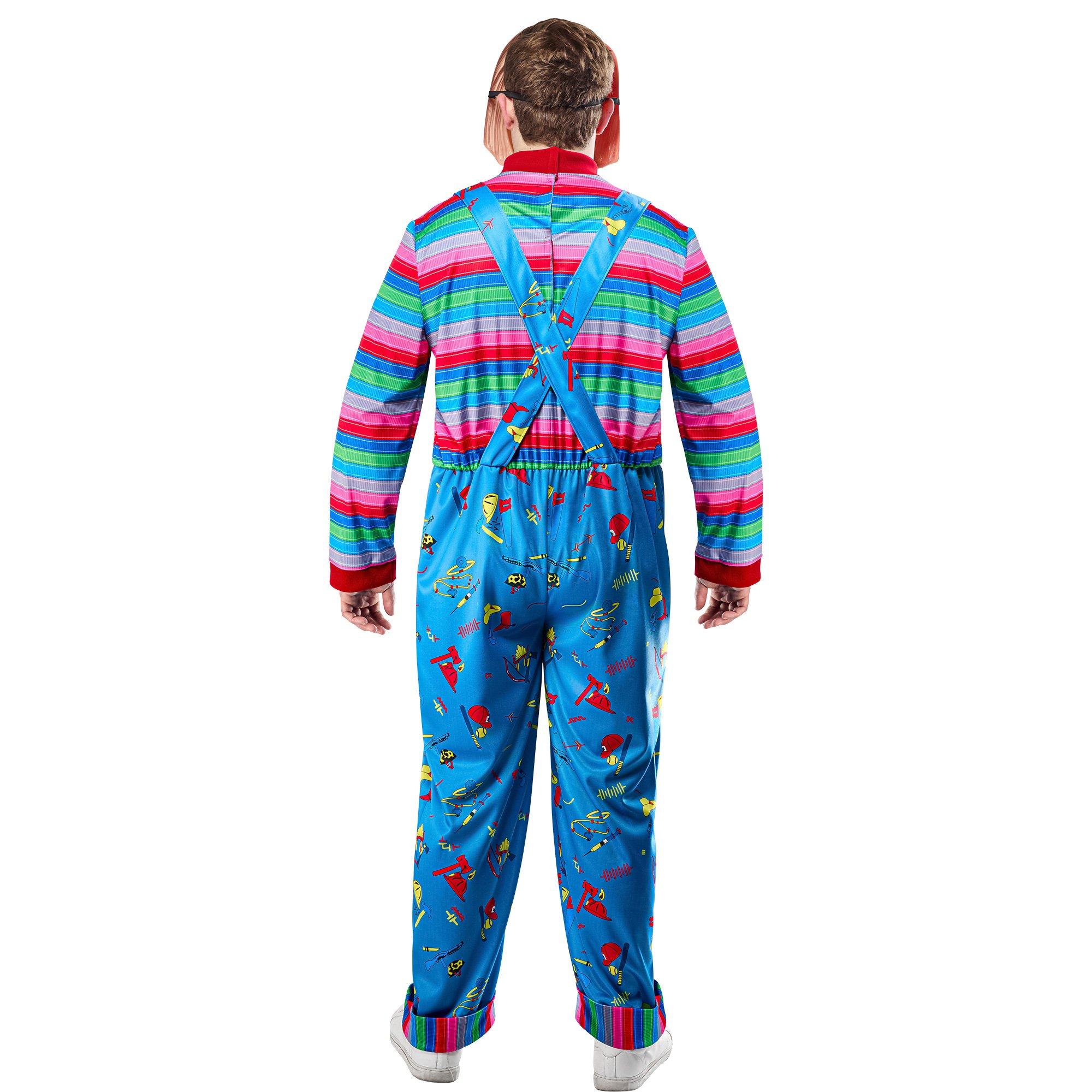 Men's Big and Tall Child's Play 2 Chucky Costume with Mask - Image 4