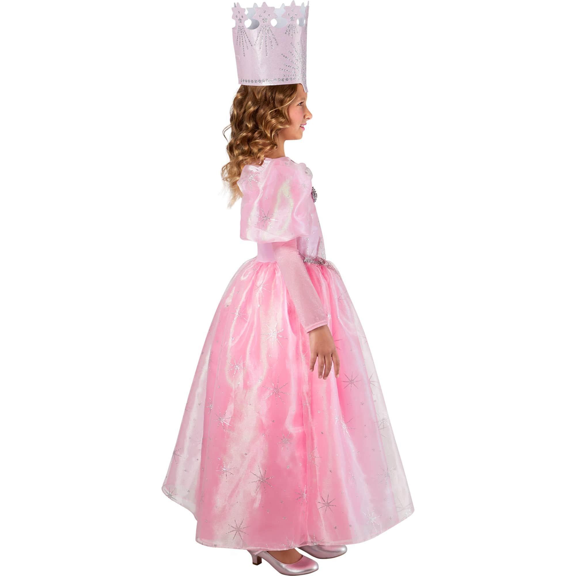 Girls' The Wizard of Oz Glinda Costume - Deluxe - Image 3