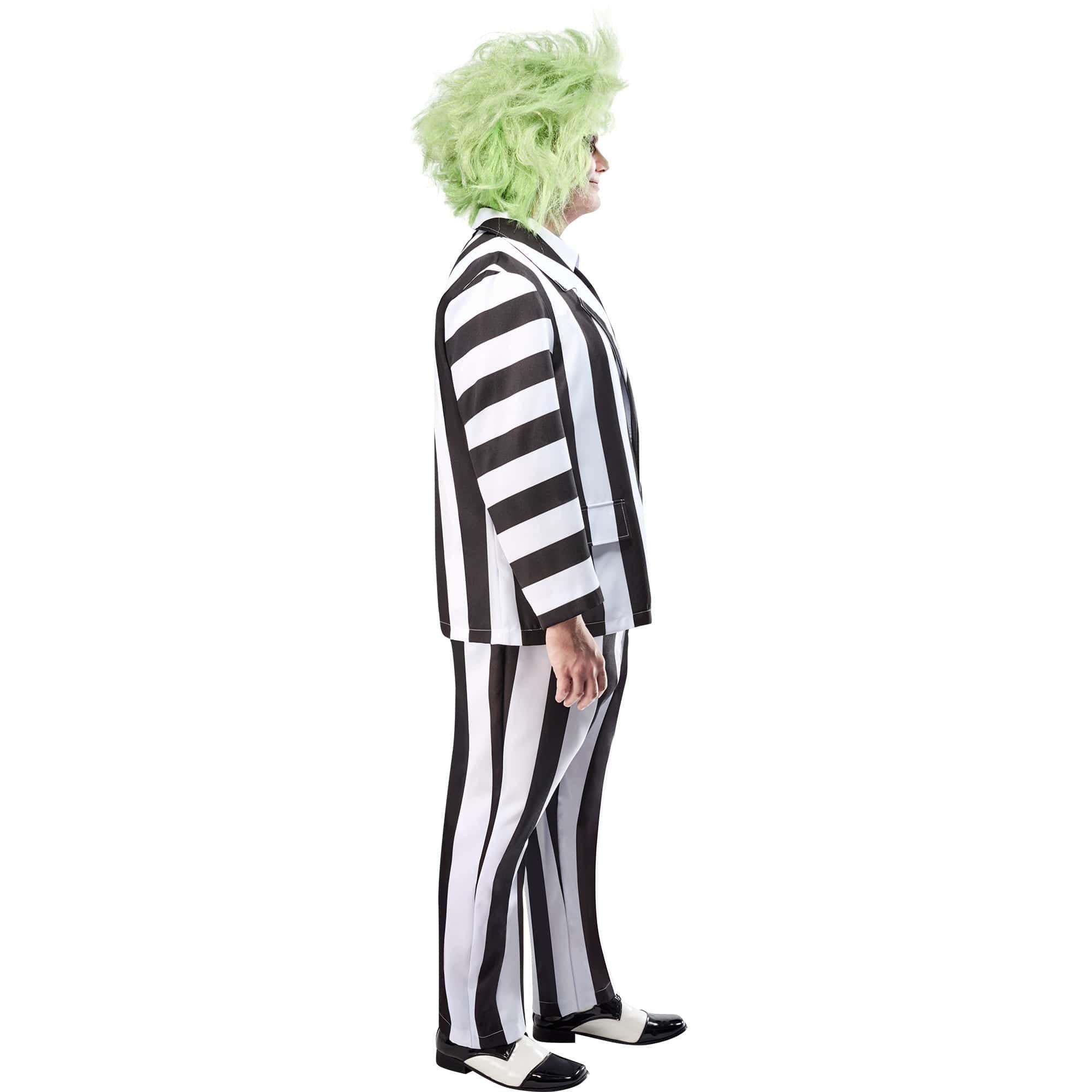 Men's Big and Tall Beetlejuice Classic Costume - Image 3