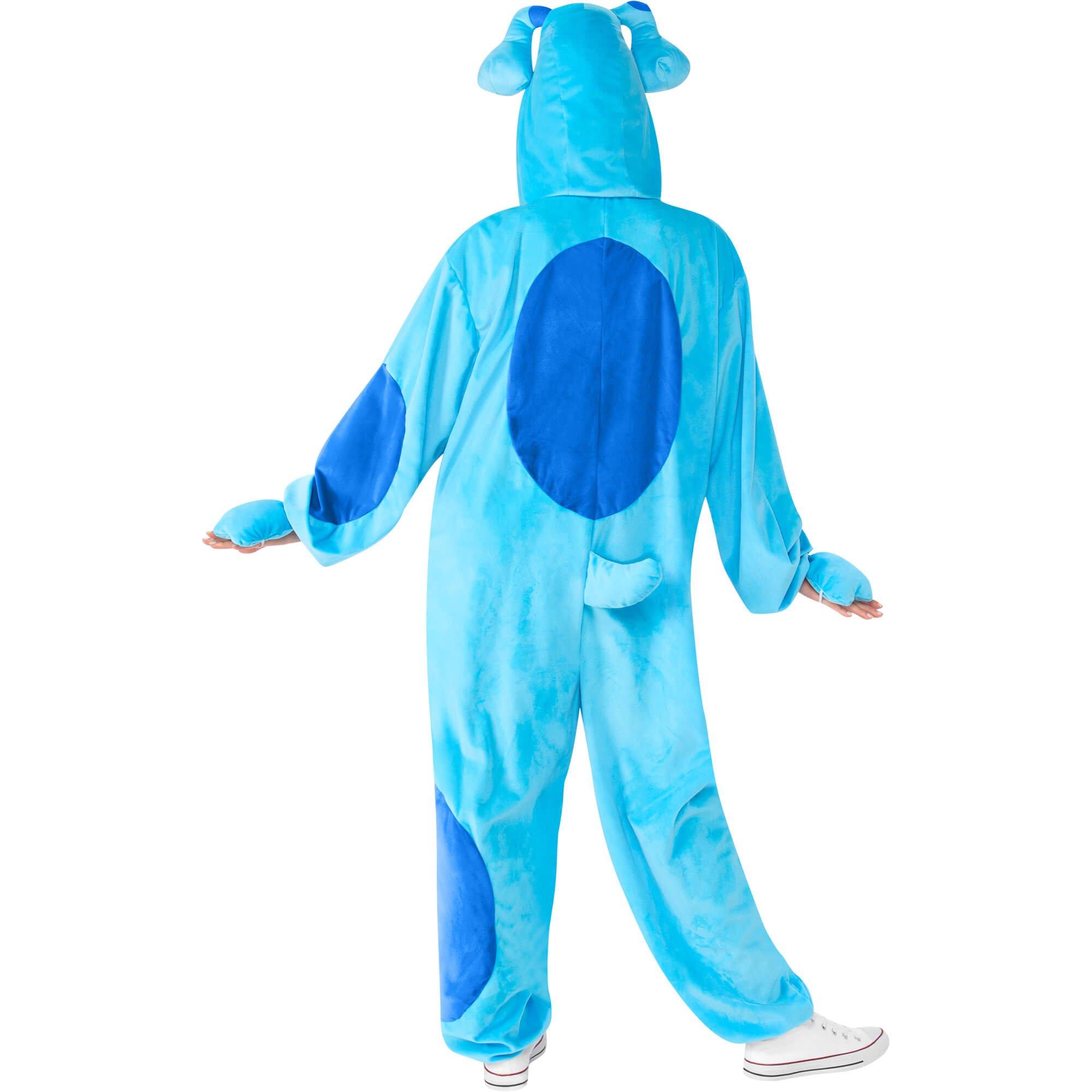 Adult Blue's Clues Blue Zipsters Costume - Image 3