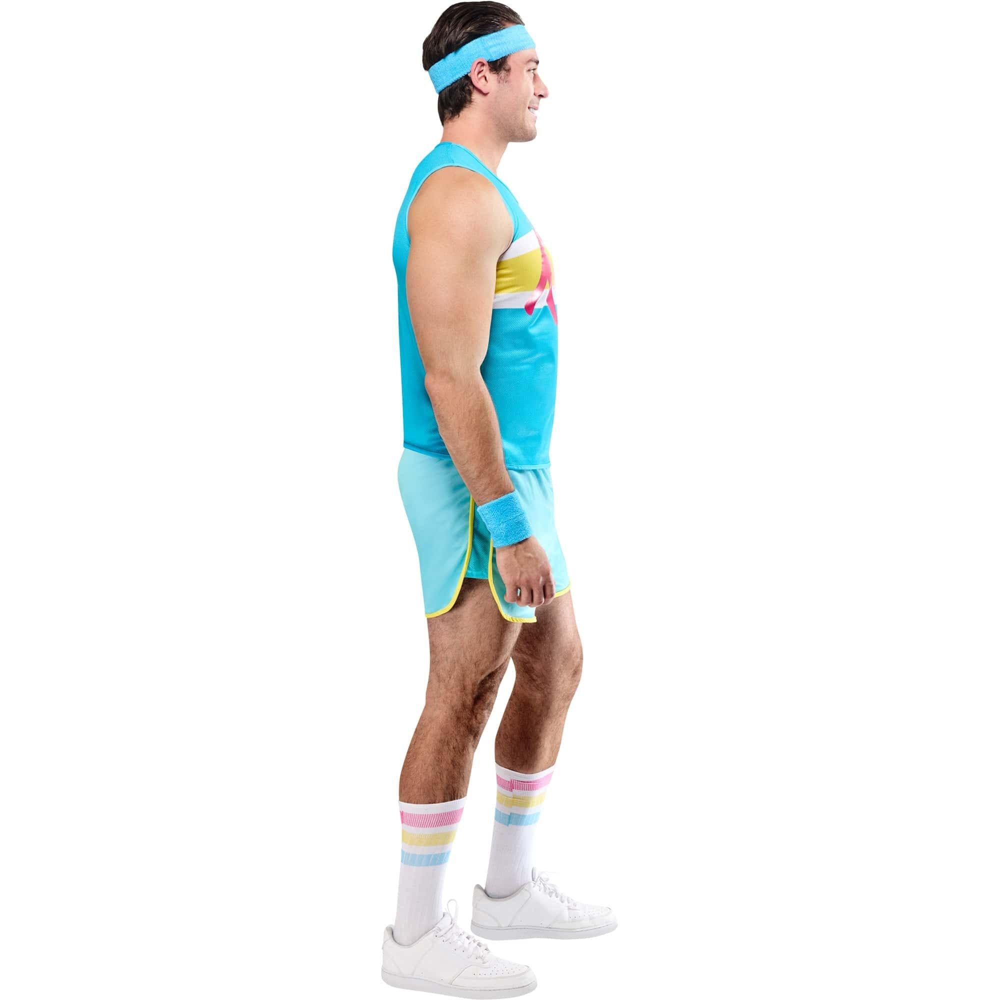 Men's Barbie Classic Exercise Ken Costume - Image 3