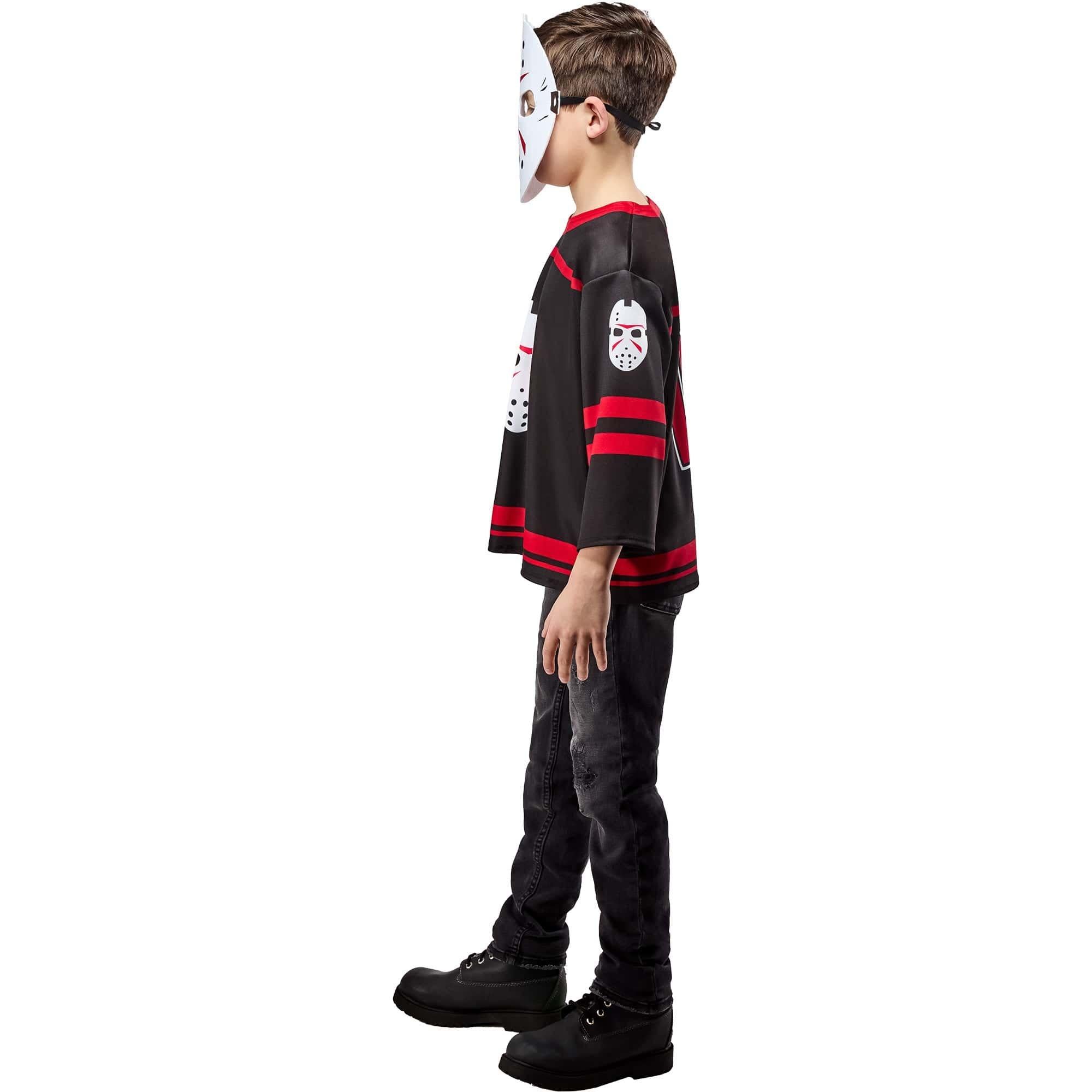 Boys' Friday the 13th Jason Voorhees Costume Top with Mask - Image 2