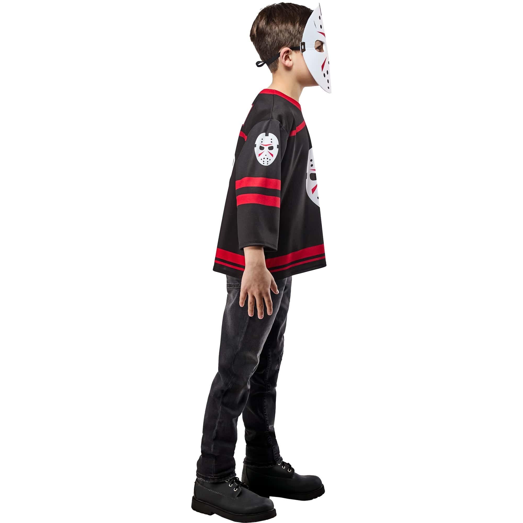 Boys' Friday the 13th Jason Voorhees Costume Top with Mask - Image 3