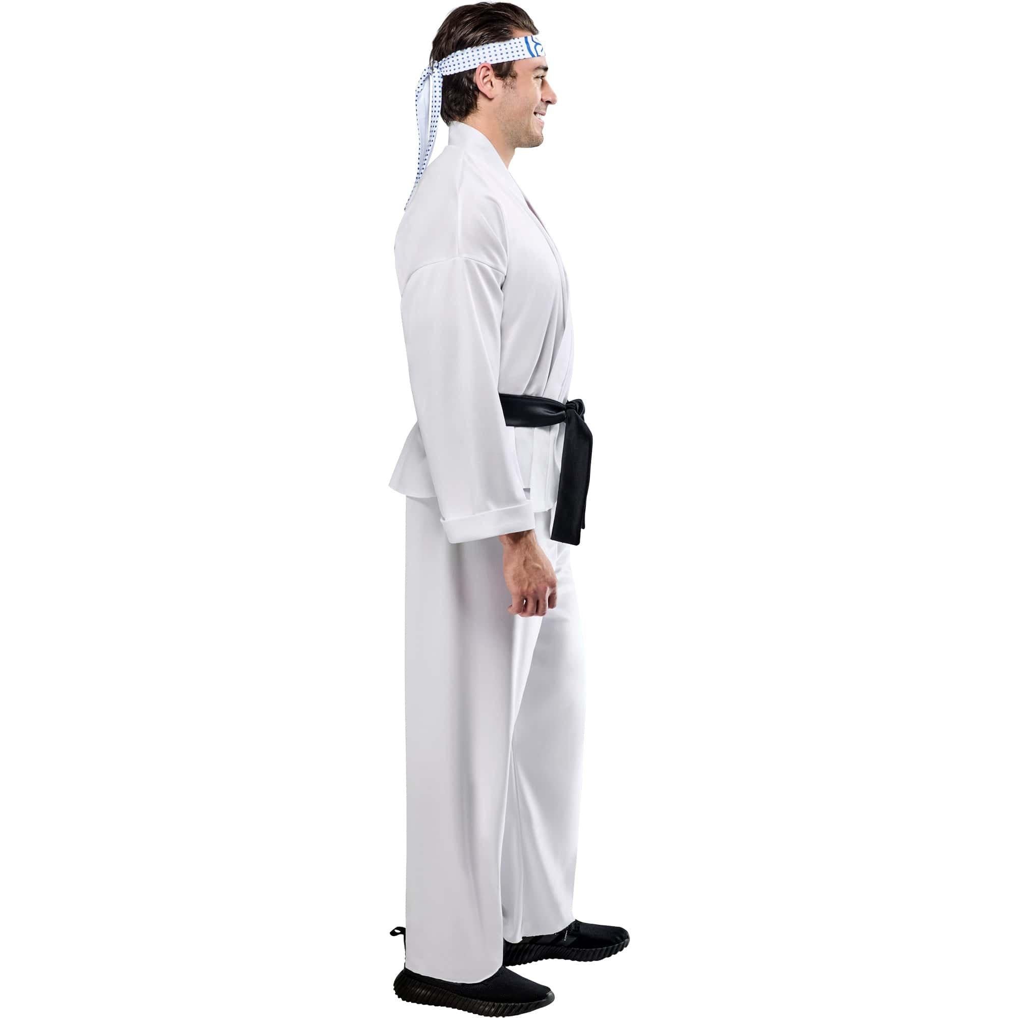 Men's Karate Kid Classic Miyagi-Do Dojo Daniel Larusso Costume - Image 3