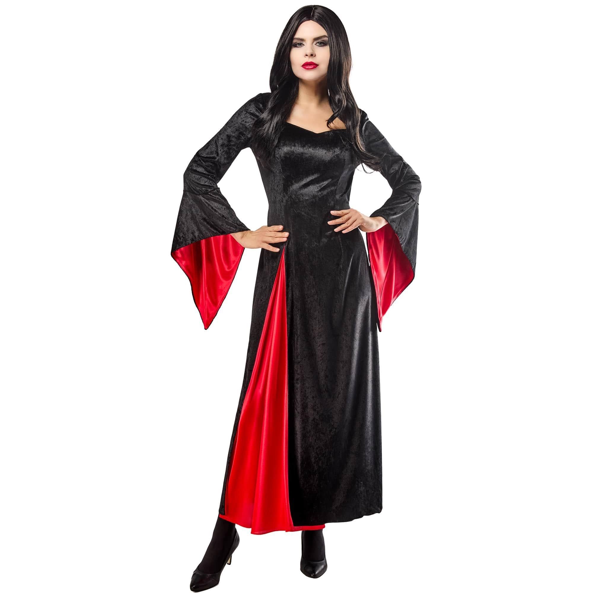 Women's Wednesday Nevermore Academy Morticia Addams Dress - Image 2