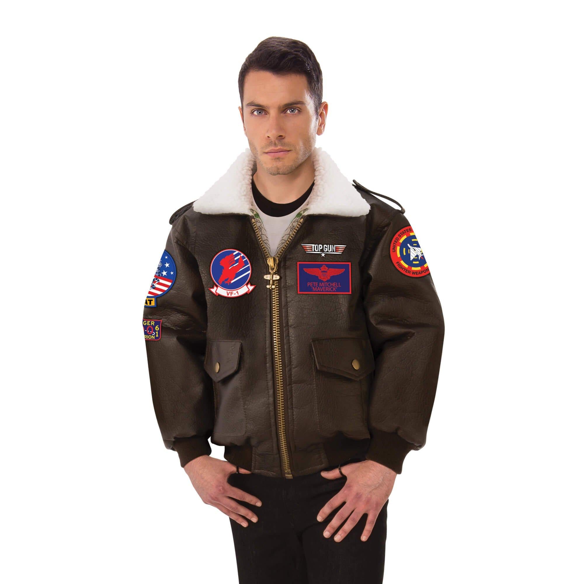 Adult Top Gun Jacket - Image 2