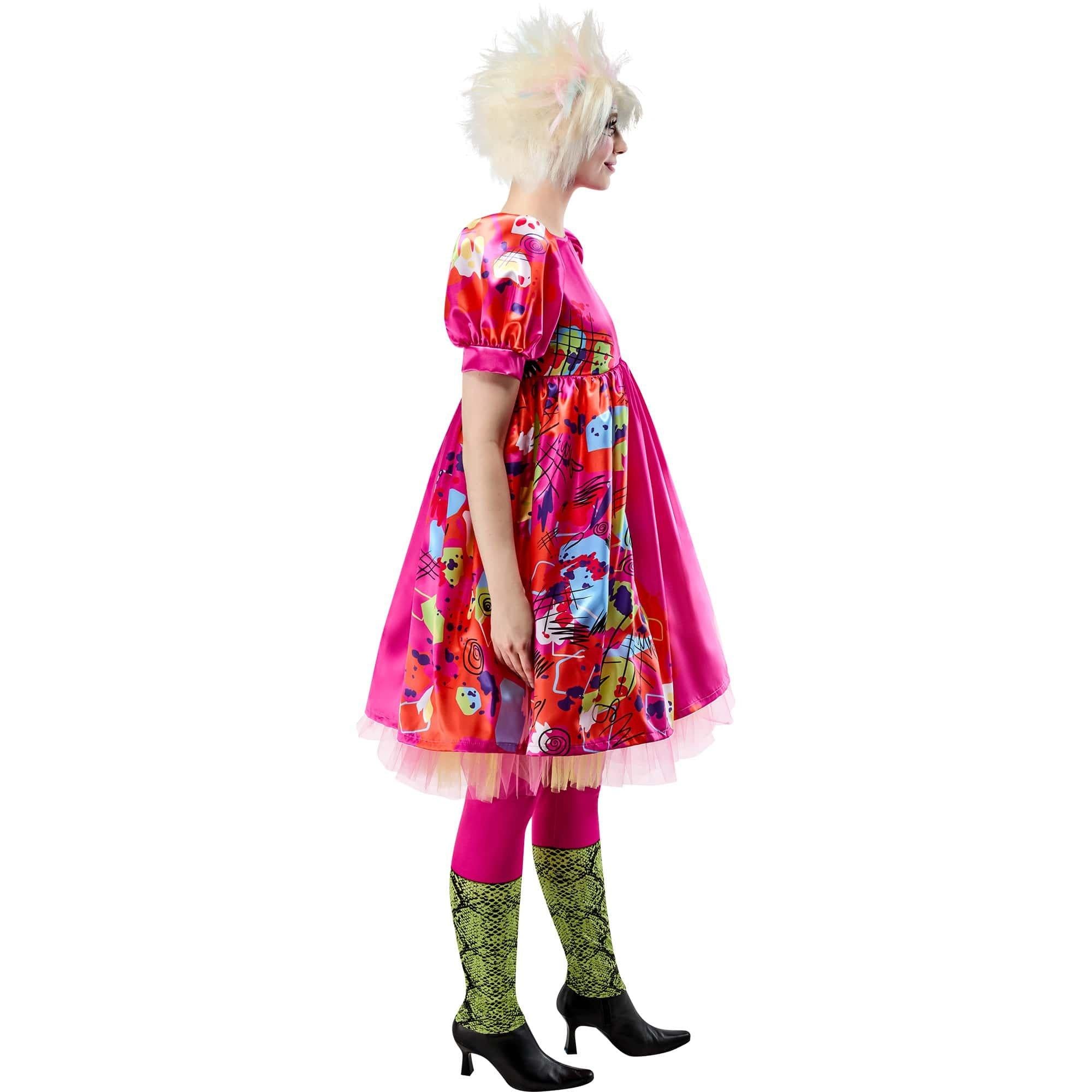 Women's Barbie Movie Weird Barbie Costume - Image 3