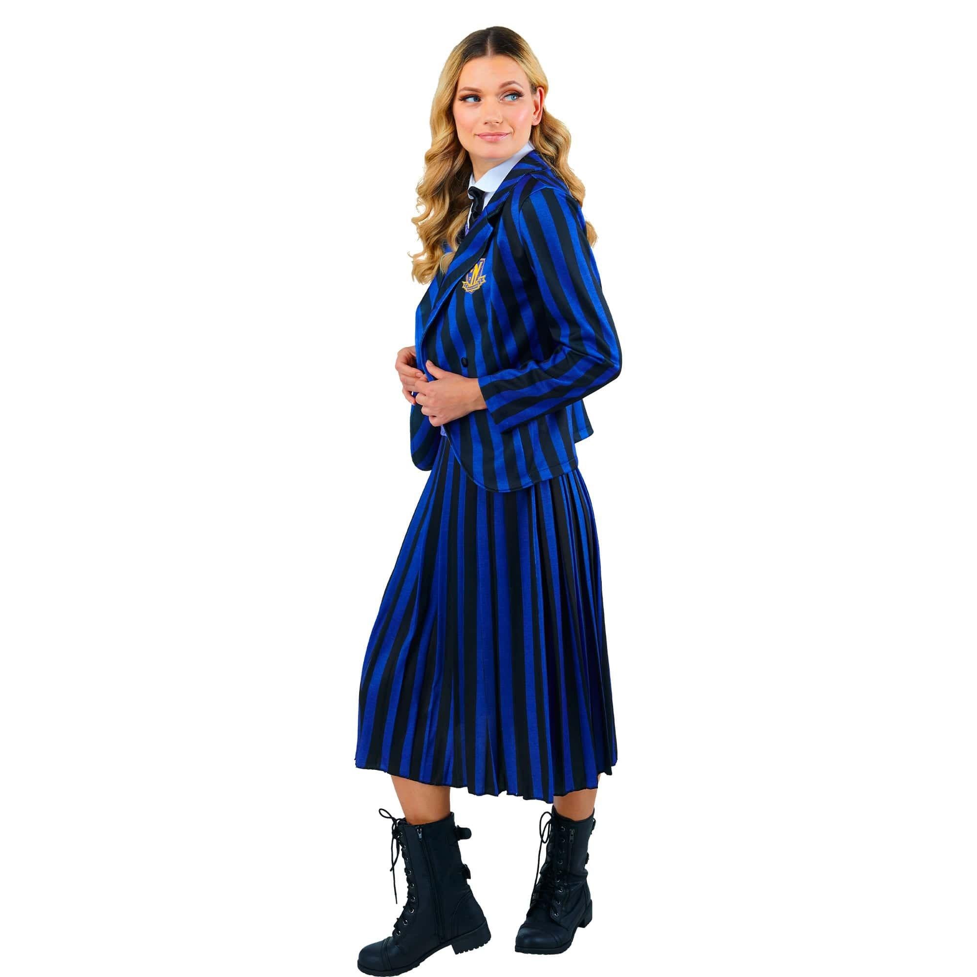 Adult Addams Family Nevermore Academy Uniform Costume - Image 2