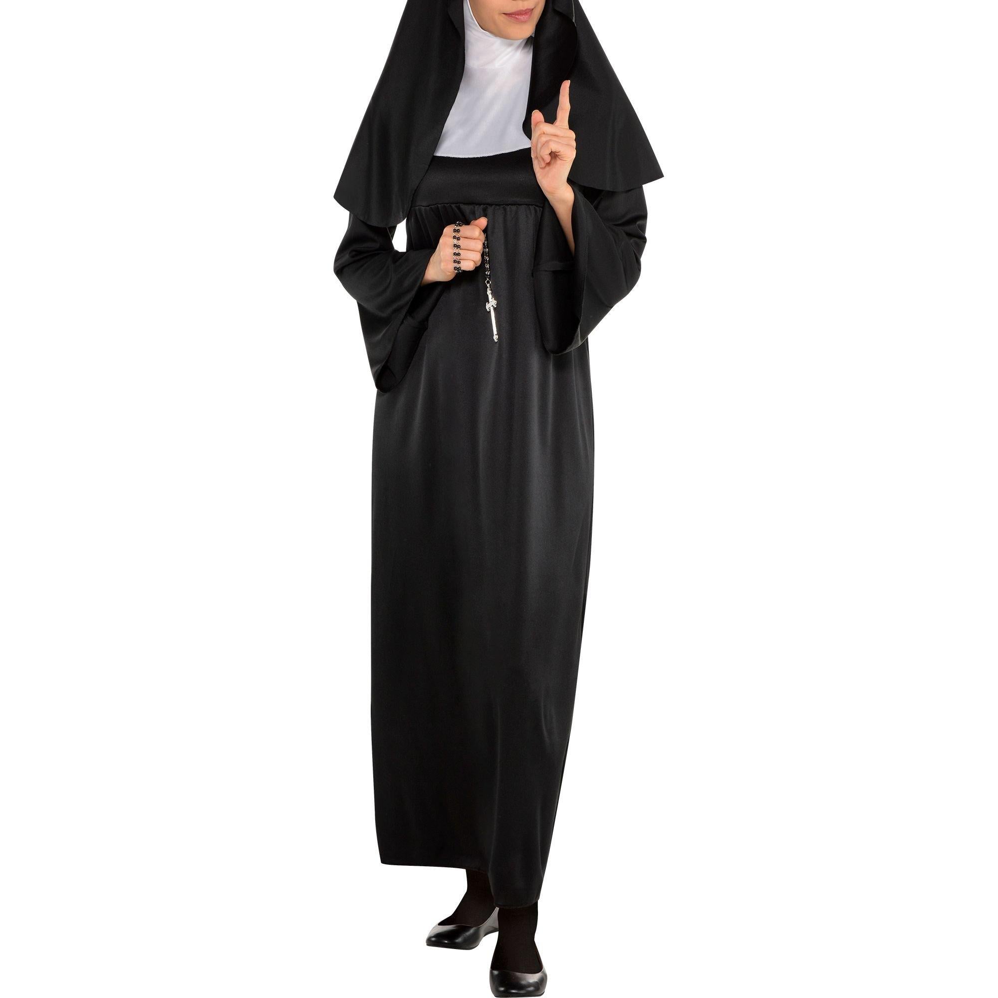 Adult Holy Sister Nun Costume - Image 4
