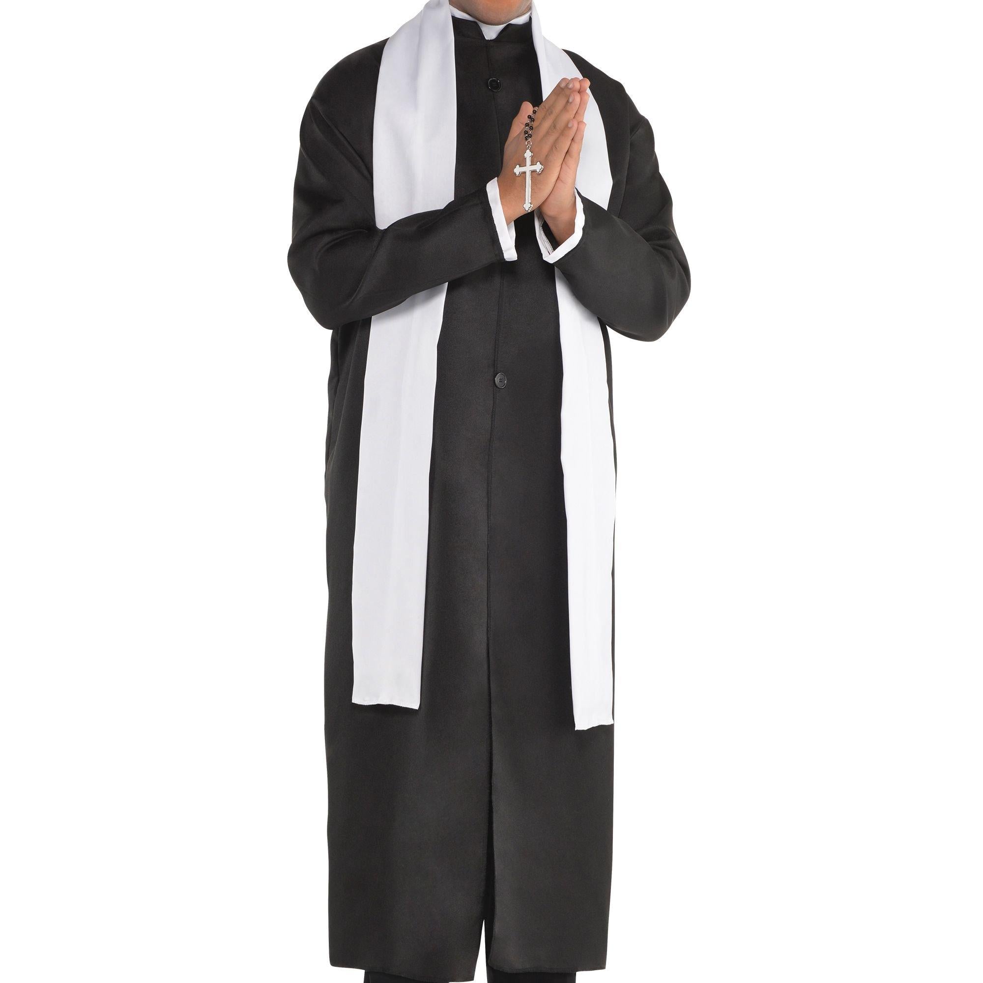 Adult Father Priest Costume - Image 3