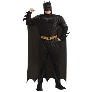 Adult Batman Muscle Costume Plus Size Deluxe - The Dark Knight Rises