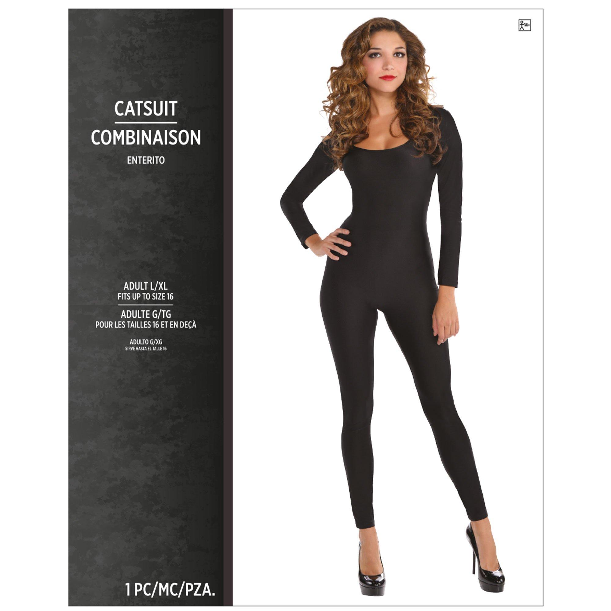 Adult Black Catsuit - Image 4
