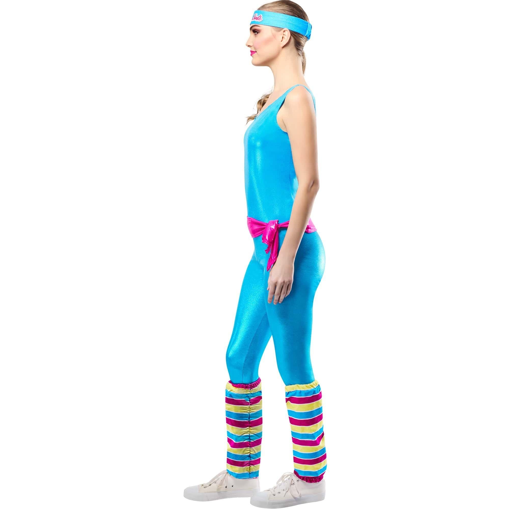 Women's Barbie Classic Exercise Barbie Costume - Deluxe - Image 2