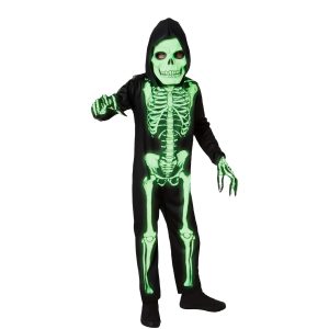 Kids' Glow-in-the-Dark Skeleton Costume