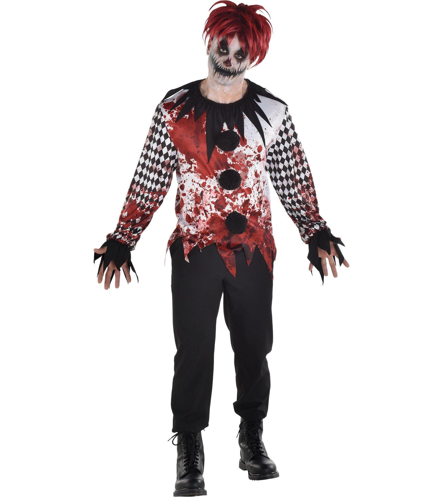 Adult Bloody Killer Clown Shirt - Twisted Circus - Image 2