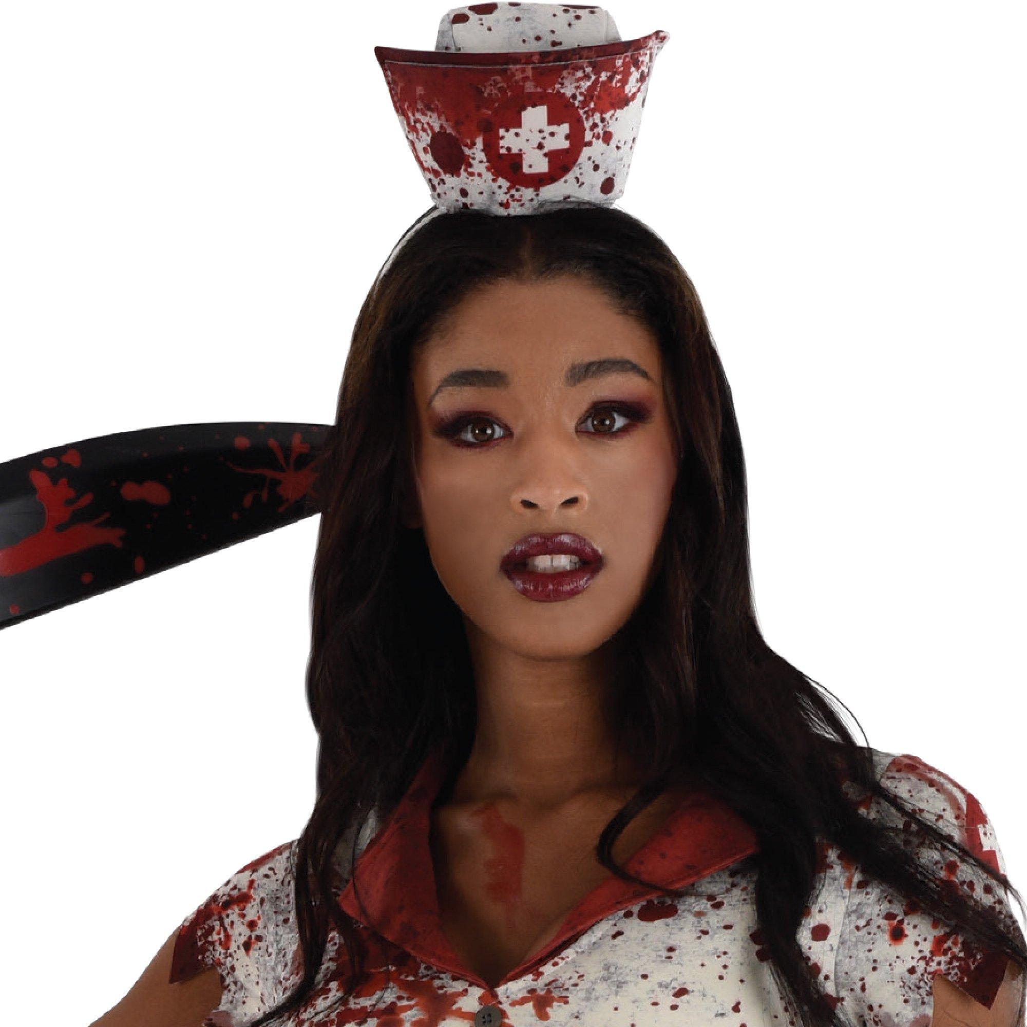 Adult Horror Nurse Costume - Image 4