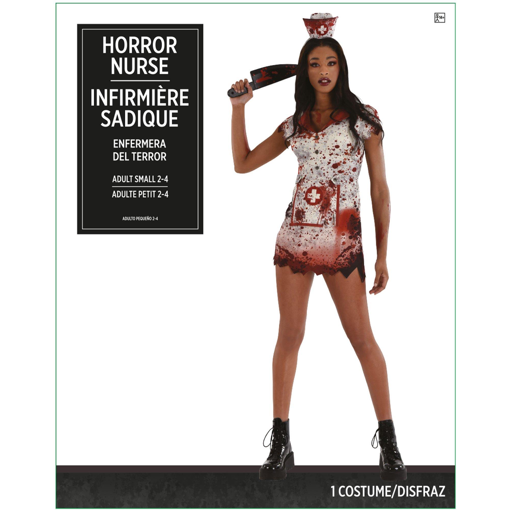 Adult Horror Nurse Costume - Image 6